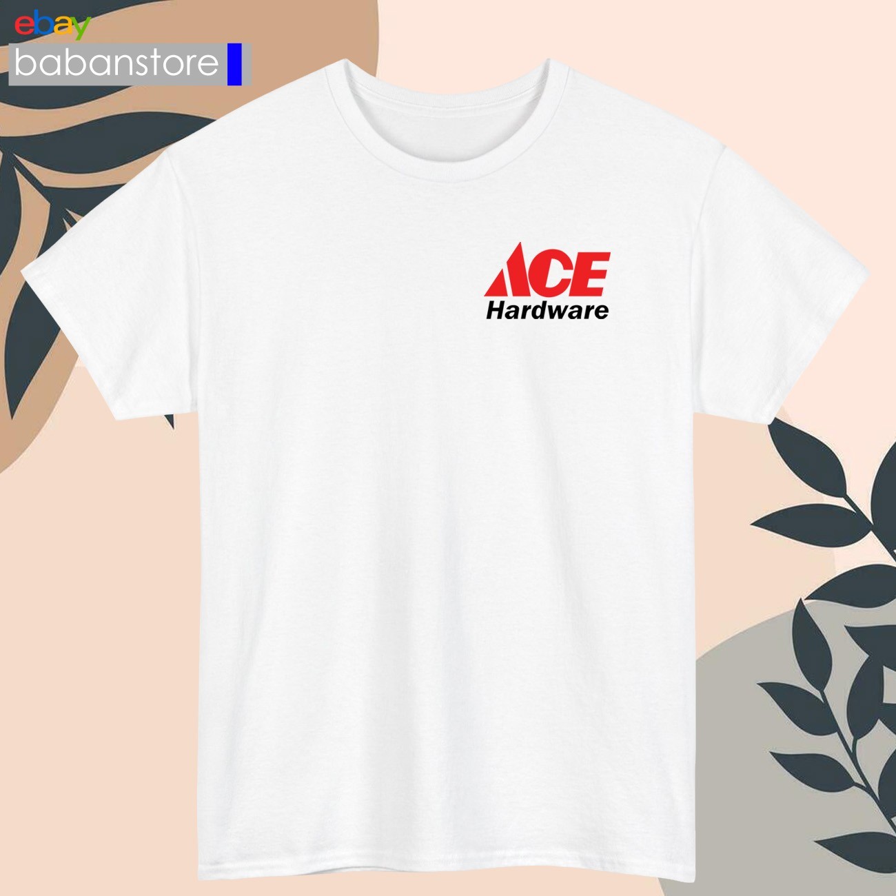 2025 ACE Hardware Small Logo Black/White/Grey/Navy/Red/Light Blue T-Shirt S-5XL
