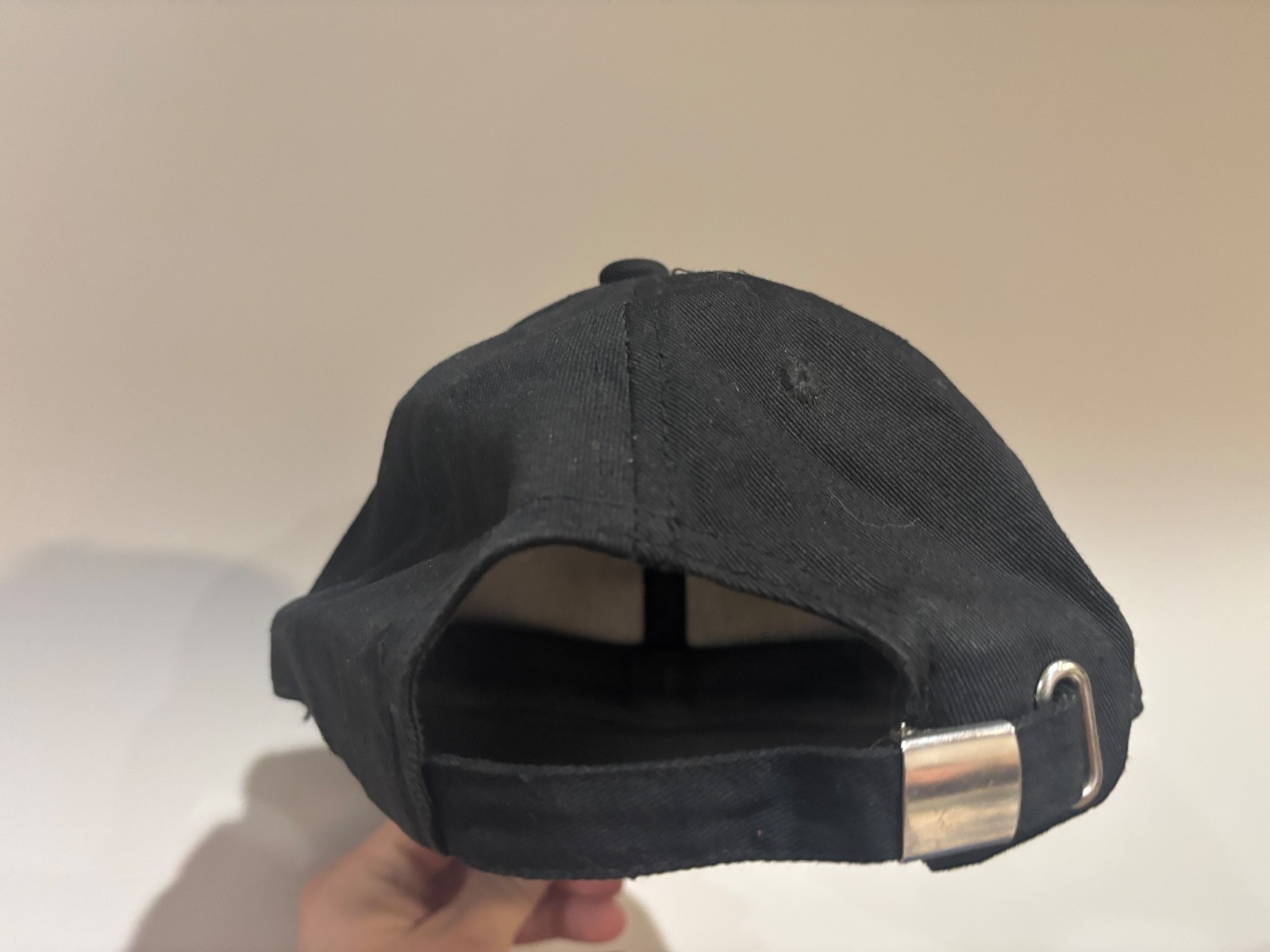 SCP Containment Hat Black Adjustable Cloth Strap Baseball Cap Gamer Cosplay Game
