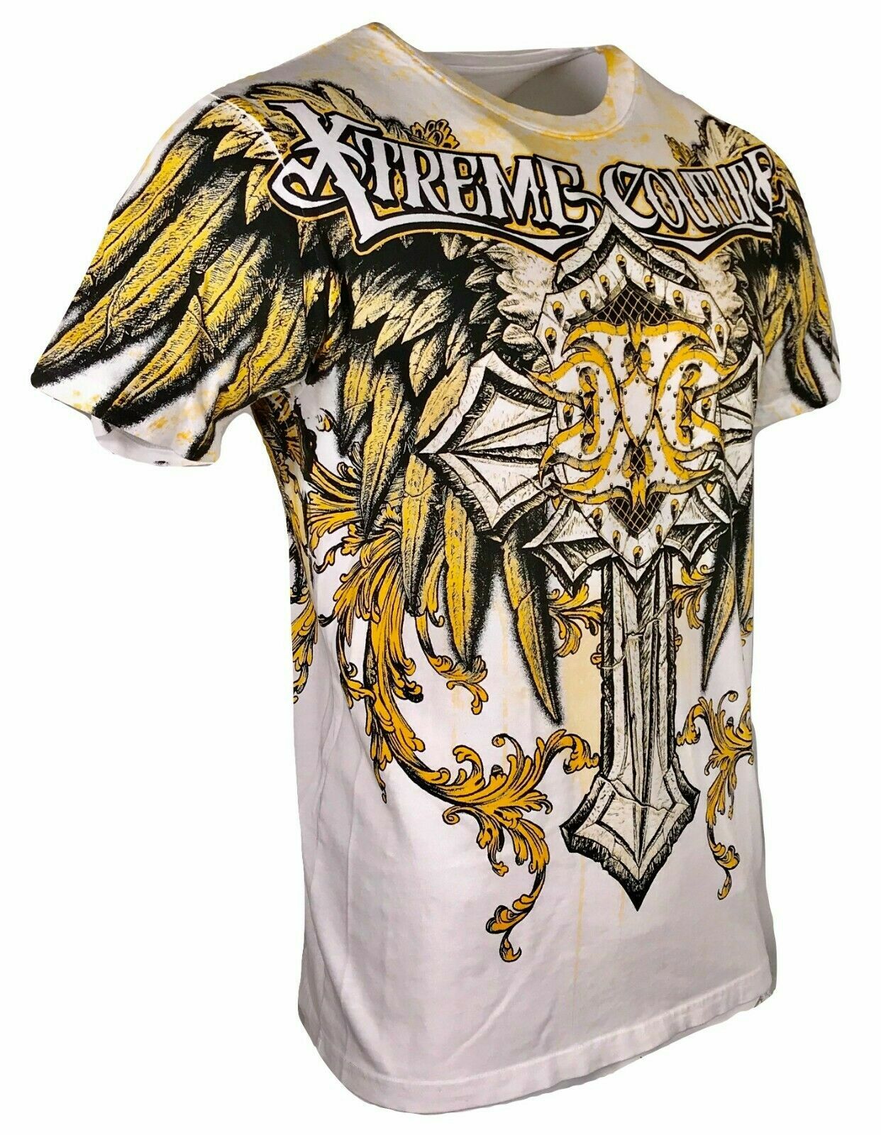 Xtreme Couture By Affliction Men’s T-Shirt SIREN Tattoo Biker MMA S-5X