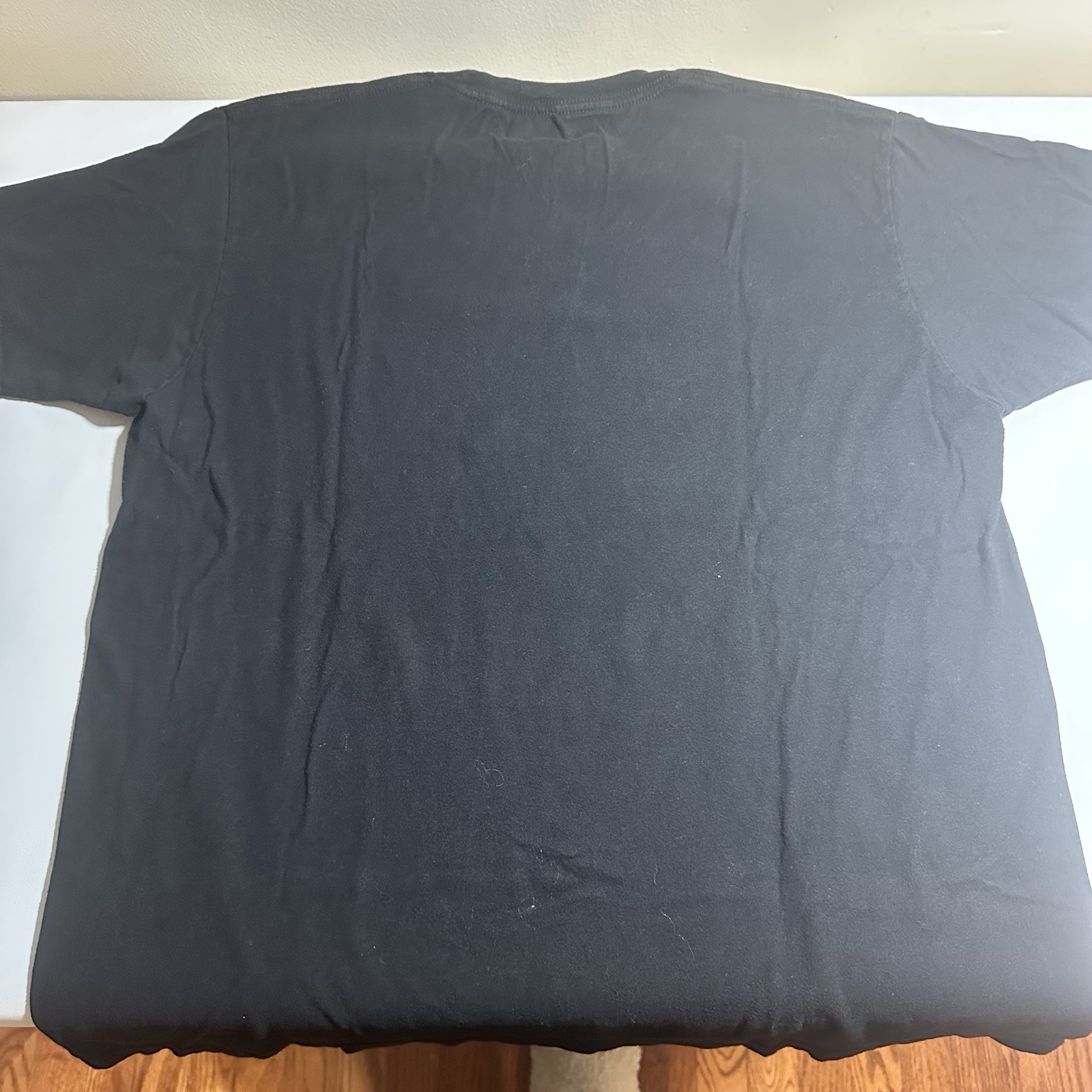 Disney Aladdin T-Shirt Black Adult L Short Sleeve Crew Graphic Tee 100 Cotton