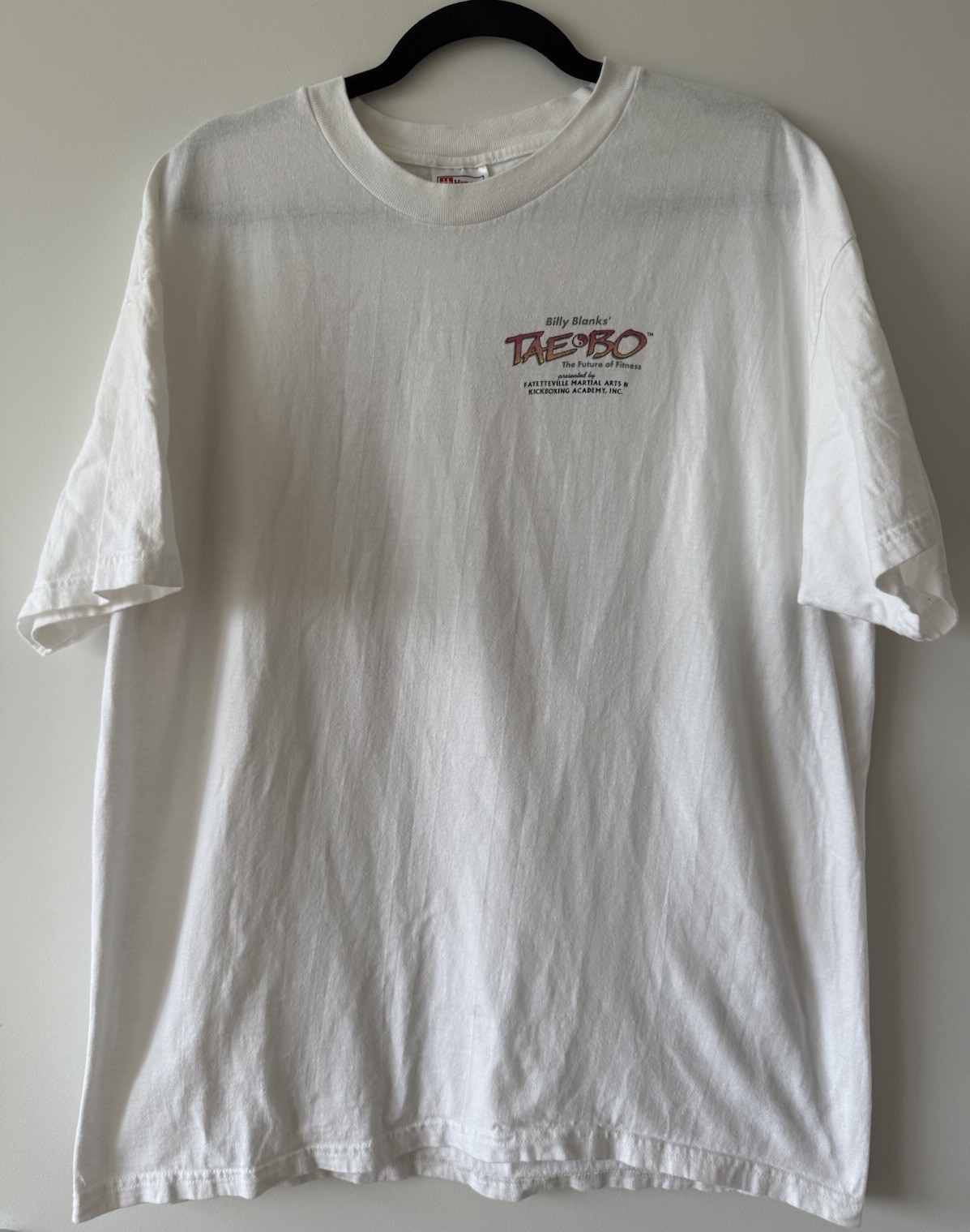 VINTAGE 90s Tae Bo Billy Blanks Retro Fitness Martial Arts Flashback T-Shirt