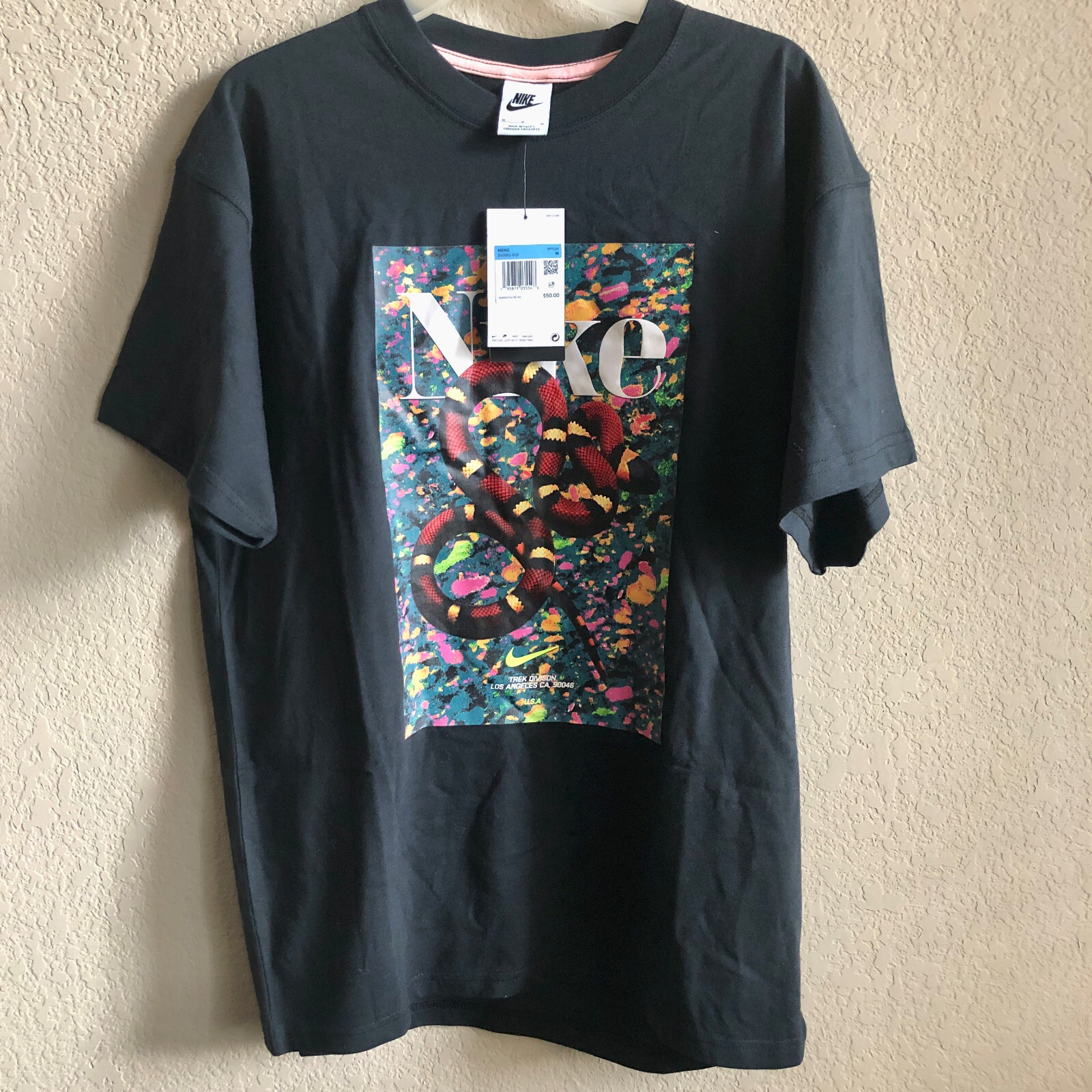 Nike SPORTSWEAR MAX 90 TEE TREK DIVISION Air Graphic LA shirt gym Men DV0001-010