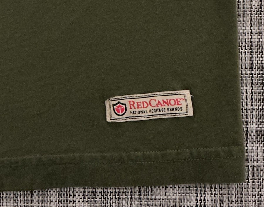 North American Aviation T-shirt Mens Green Short Sleeve Cotton Size XL