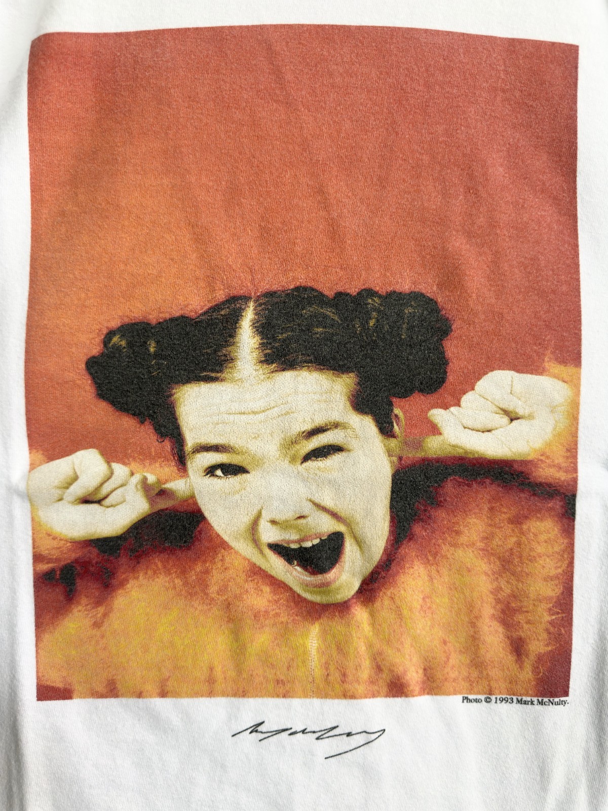 Rare Mark McNulty × Journal Standard Björk Photo Size L Tee