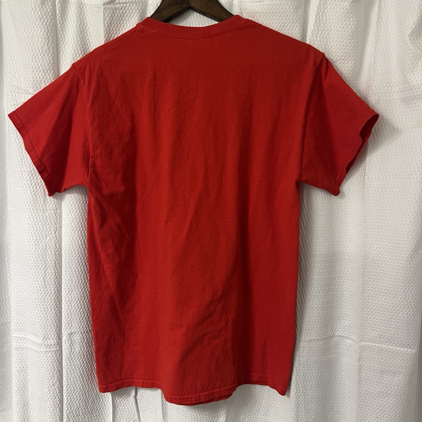 ‘Dear Santa I Can Explain” Funny Christmas T Shirt Size M Unisex Men Women EUC