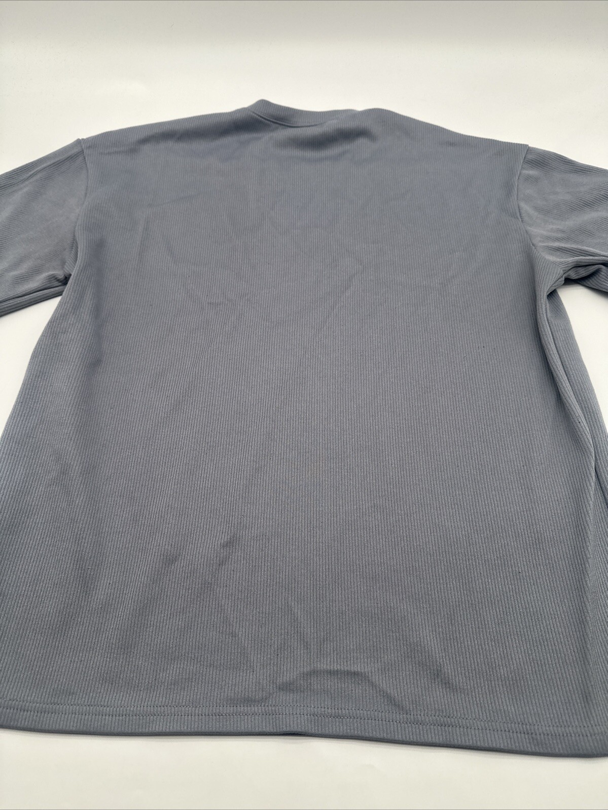 Dazy T-Shirt Men Medium Gray Solid High Neck..#17575
