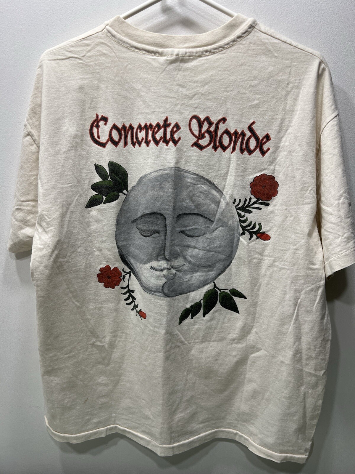 Vintage 90s Concrete Blonde Mexican Moon Tshirt Size XL Rare ( See Pics )