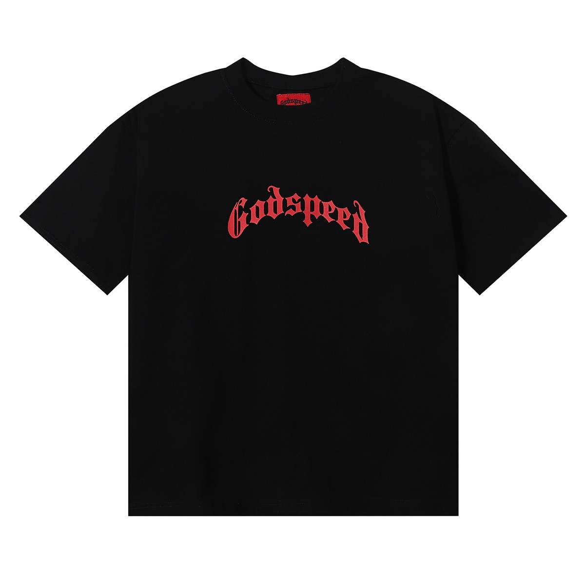 Godspeed Floral Skull Skeleton Vintage Streetwear Graphic Tee T-Shirt