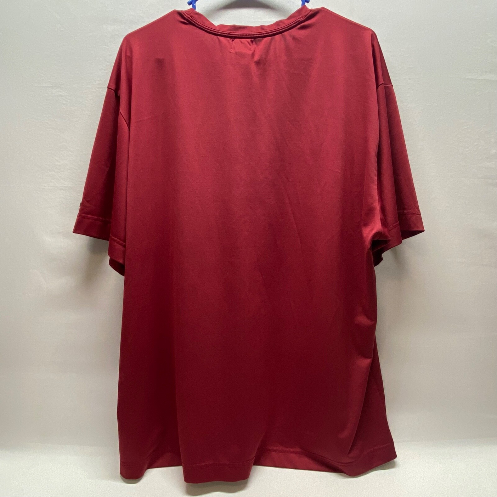Calvin Klein Jeans Tee Men’s XXL Deep Red CK Performance Active Wear T-Shirt