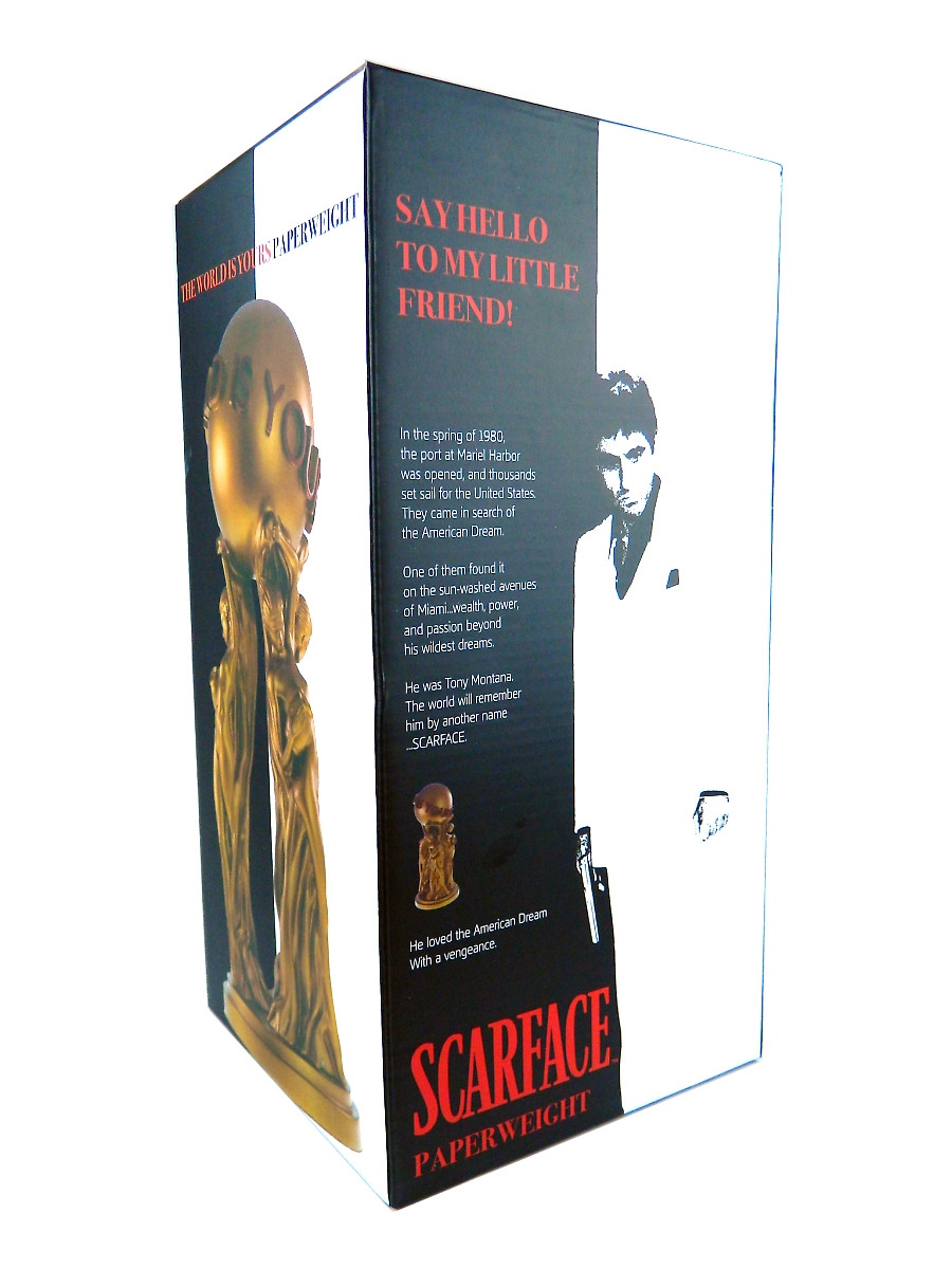 Scarface 12″ The World is Yours Collectible Statue | Premium Prop Movie Replica