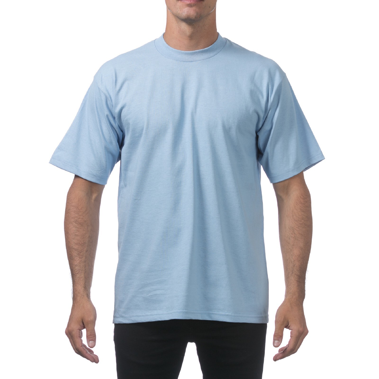 PROCLUB MENS HEAVYWEIGHT SHORT SLEEVE T SHIRTS PRO CLUB CASUAL COTTON TEE SHIRT