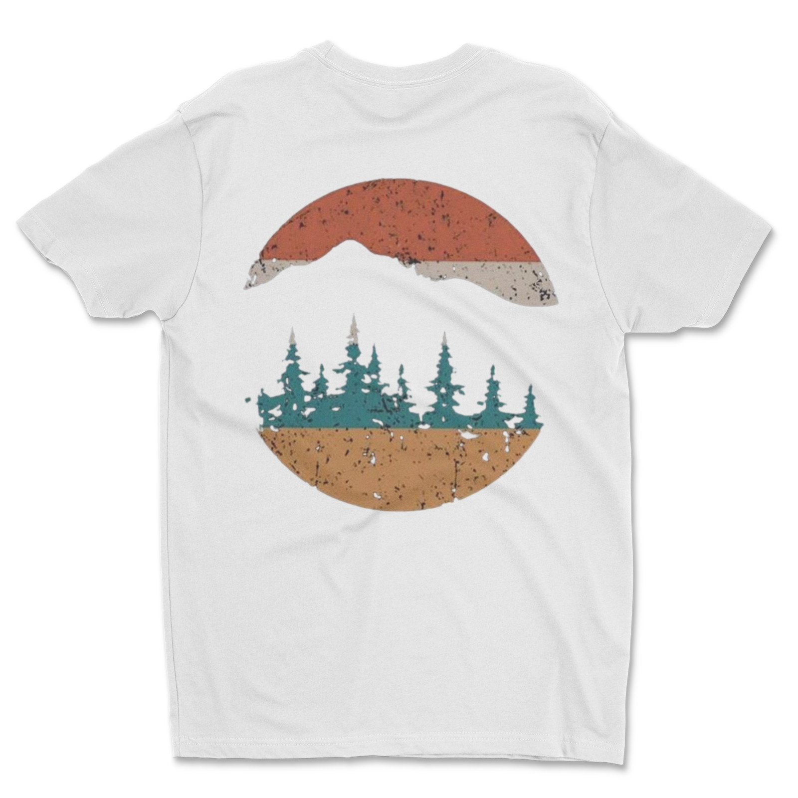 Custom T-Shirt Mountains/ Unisex Soft Style T-Shirts, Next Level- Cotton