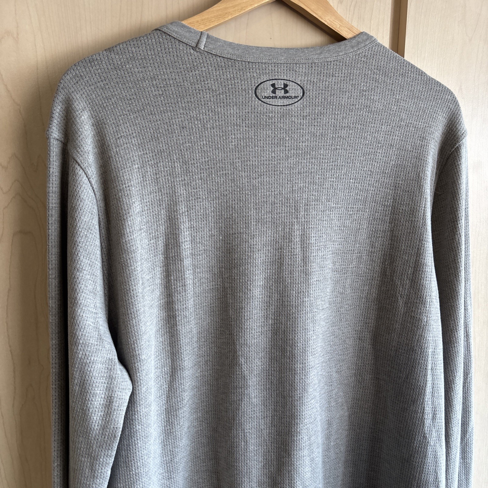 Under Armour Coldgear Shirt – Long Sleeve – Men’s XL X-Large Gray Brown Thermal