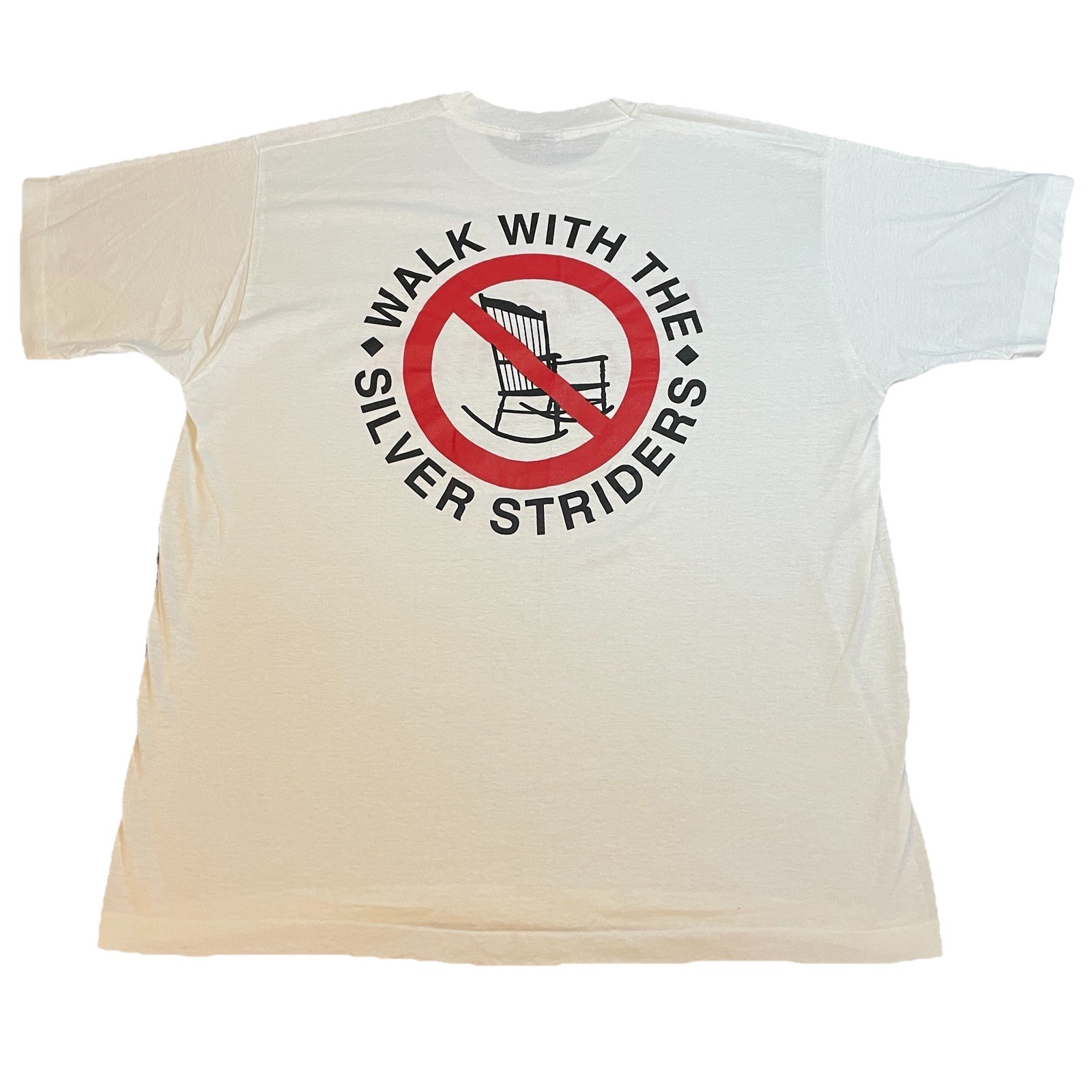 VTG 90s Single Stitch T-Shirt Men’s XXL “Walk With The Silver Striders” USA Made