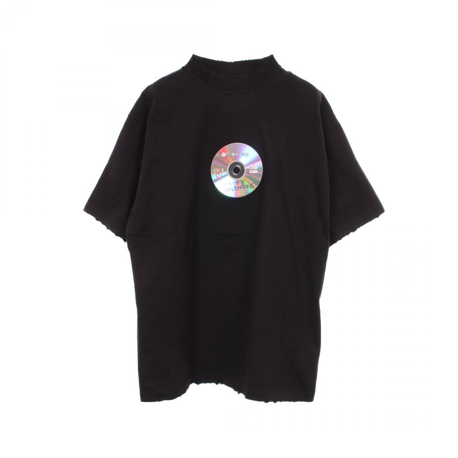 Balenciaga Valentine CD Cotton T shirt – DUTY FREE