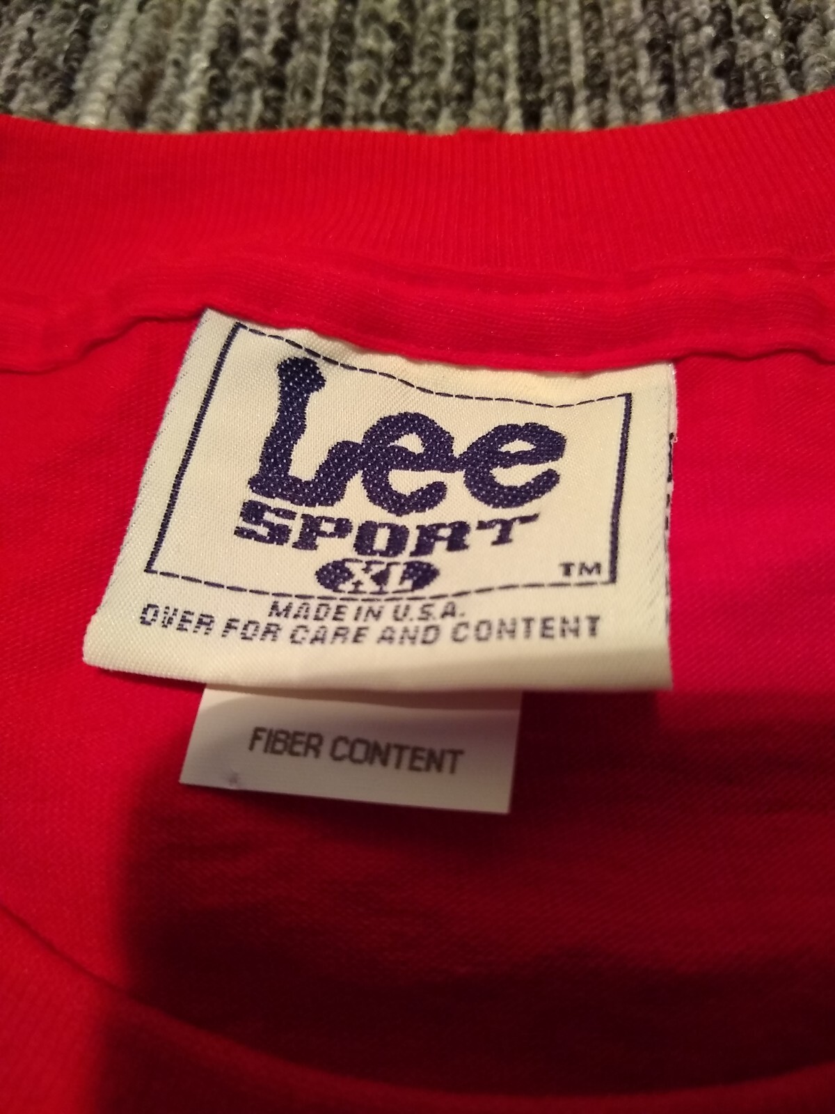 Vintage Chicago Bulls Basketball Men’s XL Shirt Lee Sport/Nutmeg NBA Tee