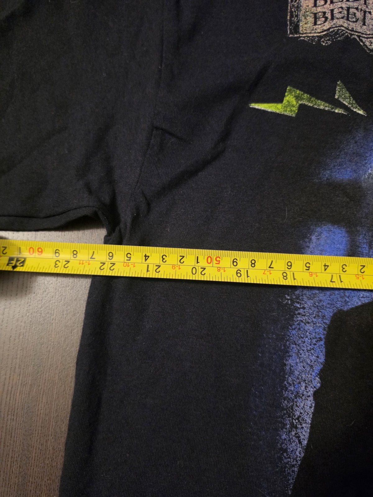 CVLA Beetlejuice Graphic Design Tee Black Size XL