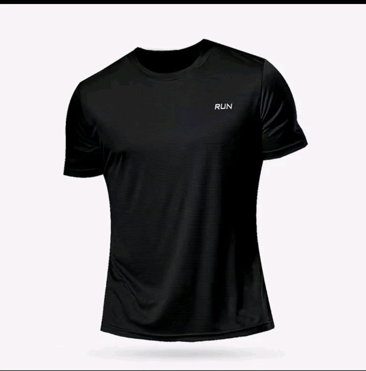 Unisex Atheltic Cut, Training Shirt Breathable Elastic Fitness Gym T Shirt