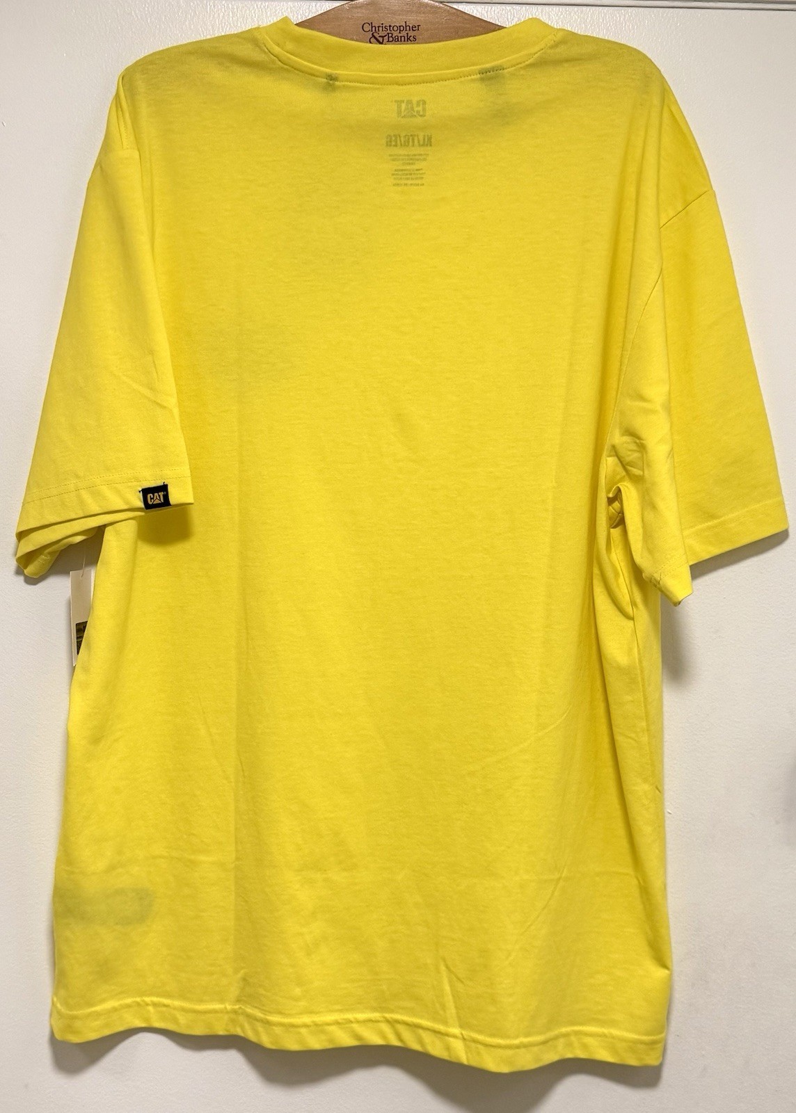 Caterpillar (CAT-Trademark) Tee Apparel Accessories Cotton (Mens Size XL) NEW