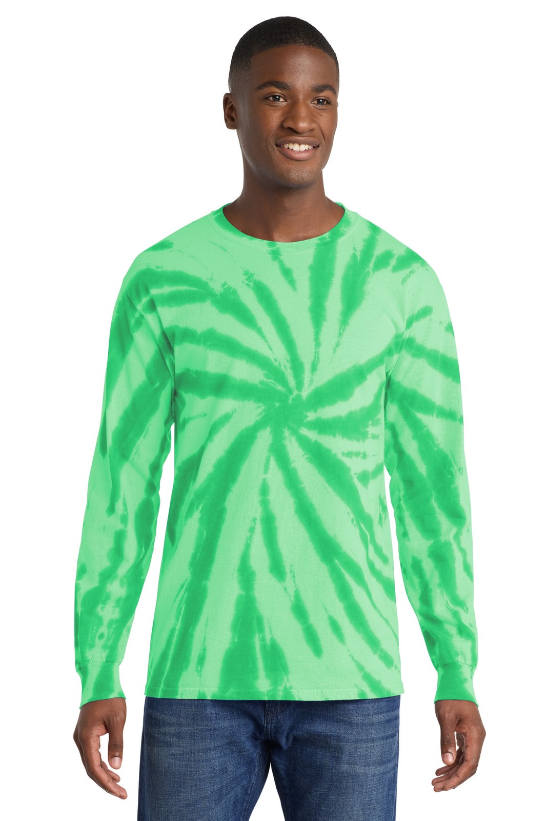 Port & Co Tie-Dye Long Sleeve Tee PC147LS