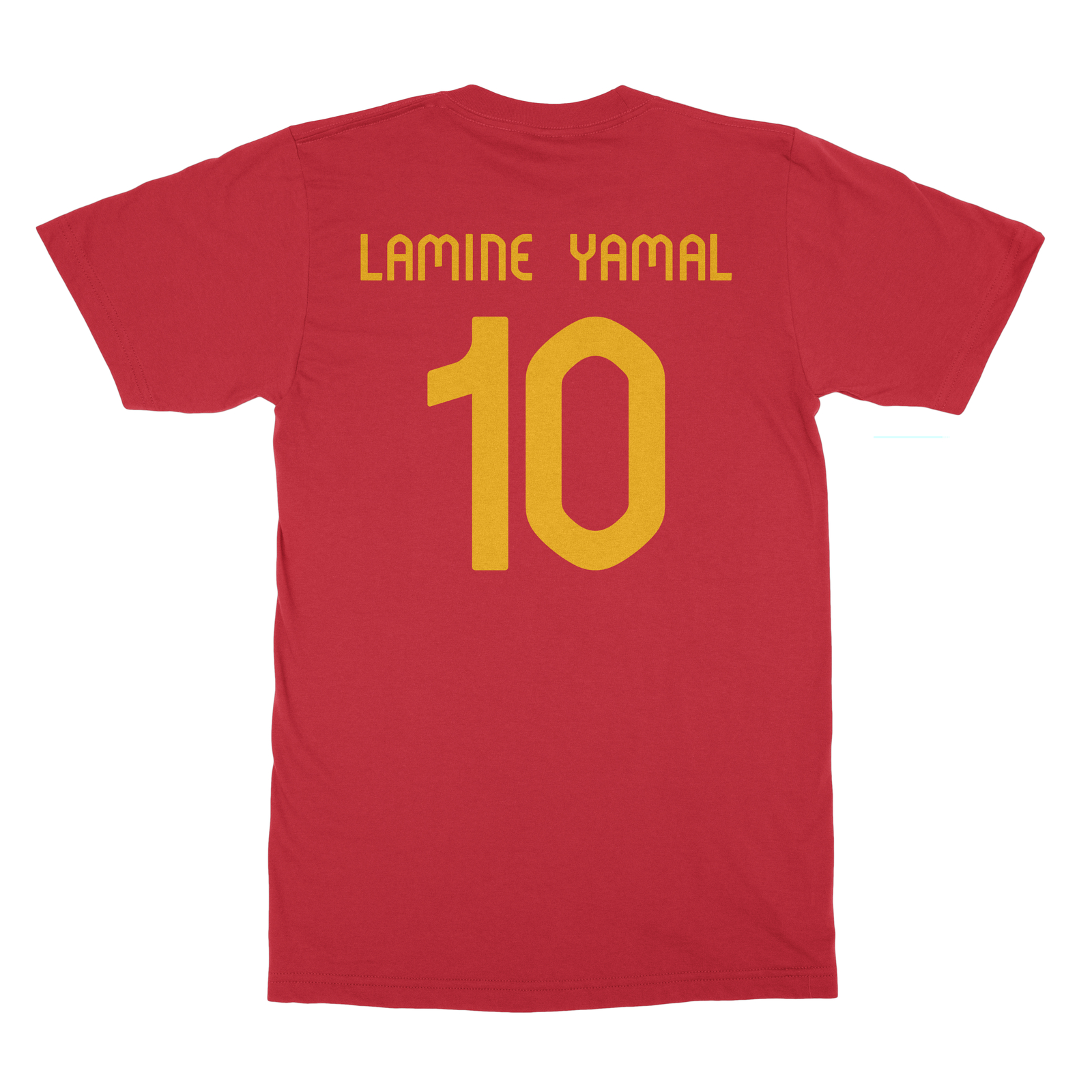 Spain Soccer Star Lamine Yamal 10 Jersey Style Fans Unisex T-Shirt