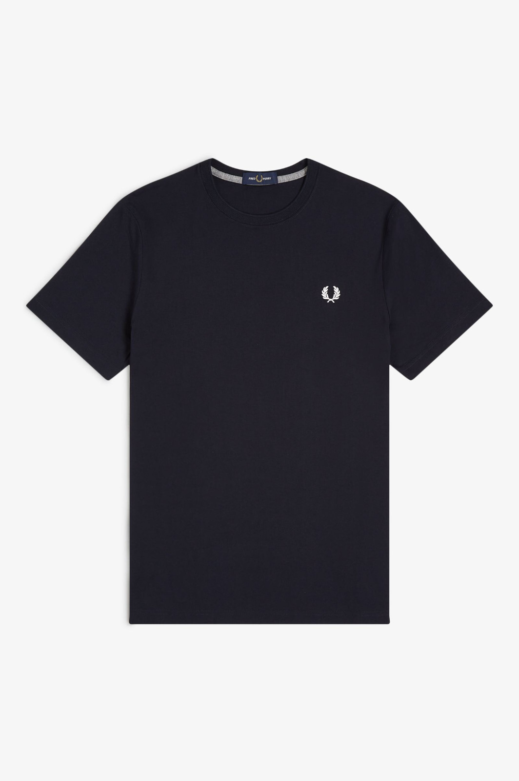 🔵Fred Perry Crew Neck T-Shirt M1600 Ecru 560 New SS25