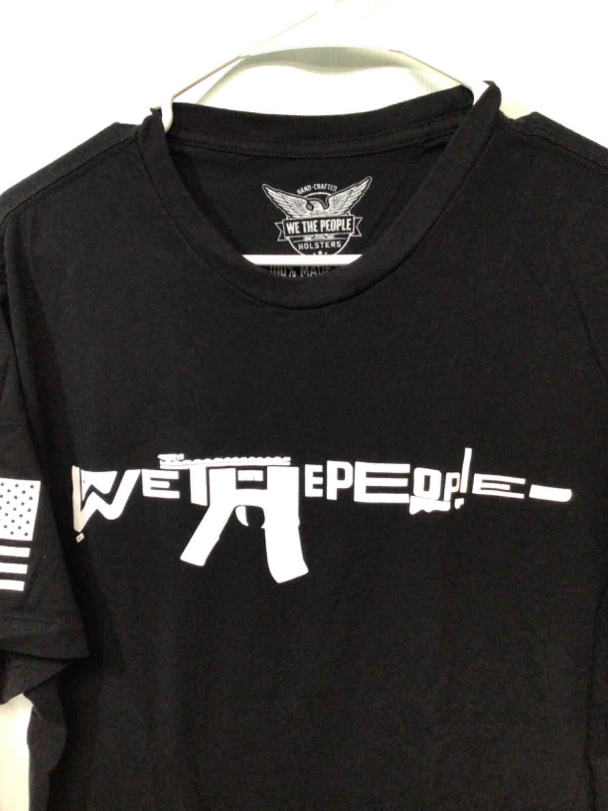 We the People (2nd Amendment) Black XL Made in USA T Shirt T19