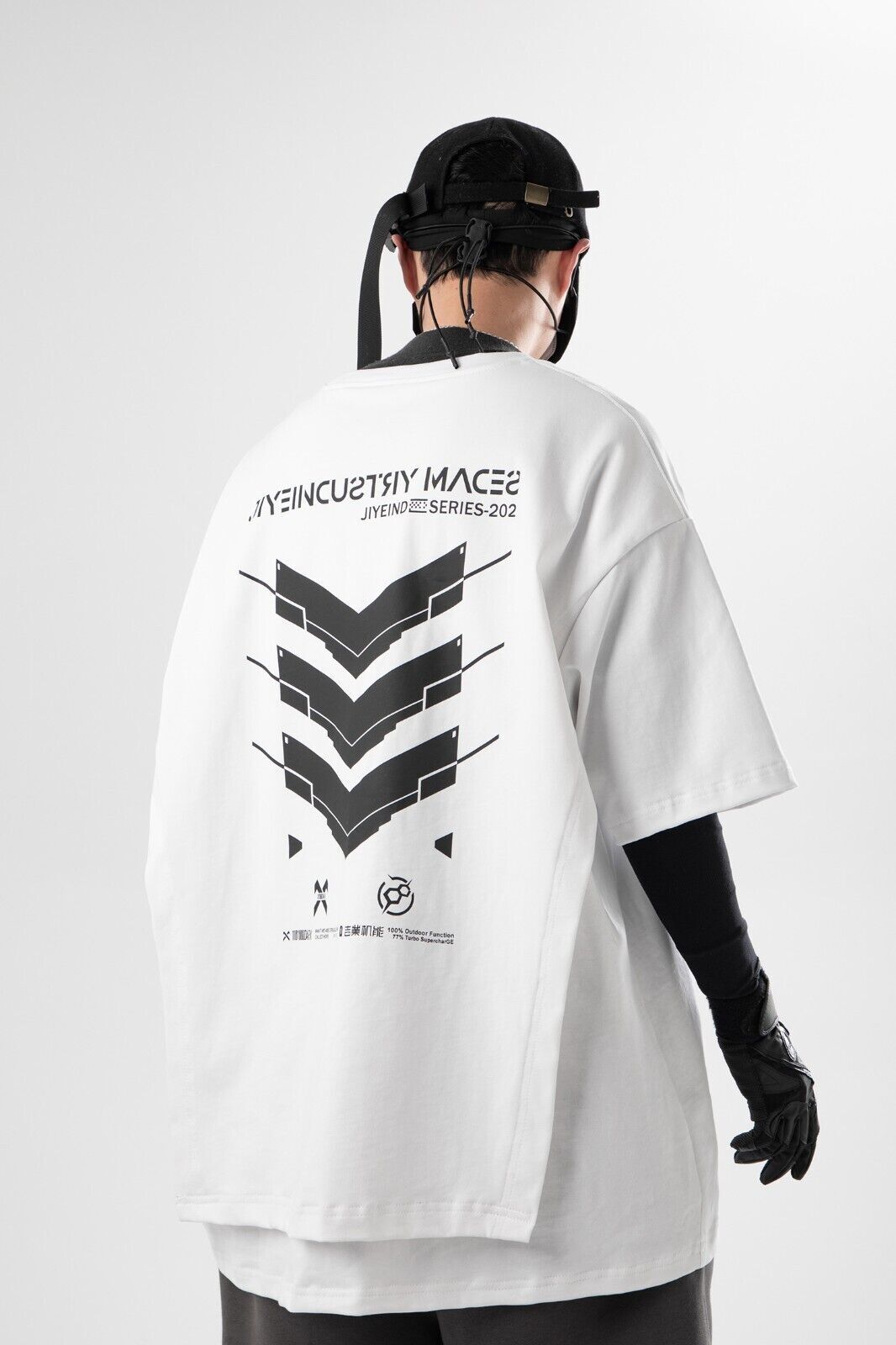 Niepce Streetwear Graphic Tee Unisex Cyberpunk JX Core Short Sleeves Shirt