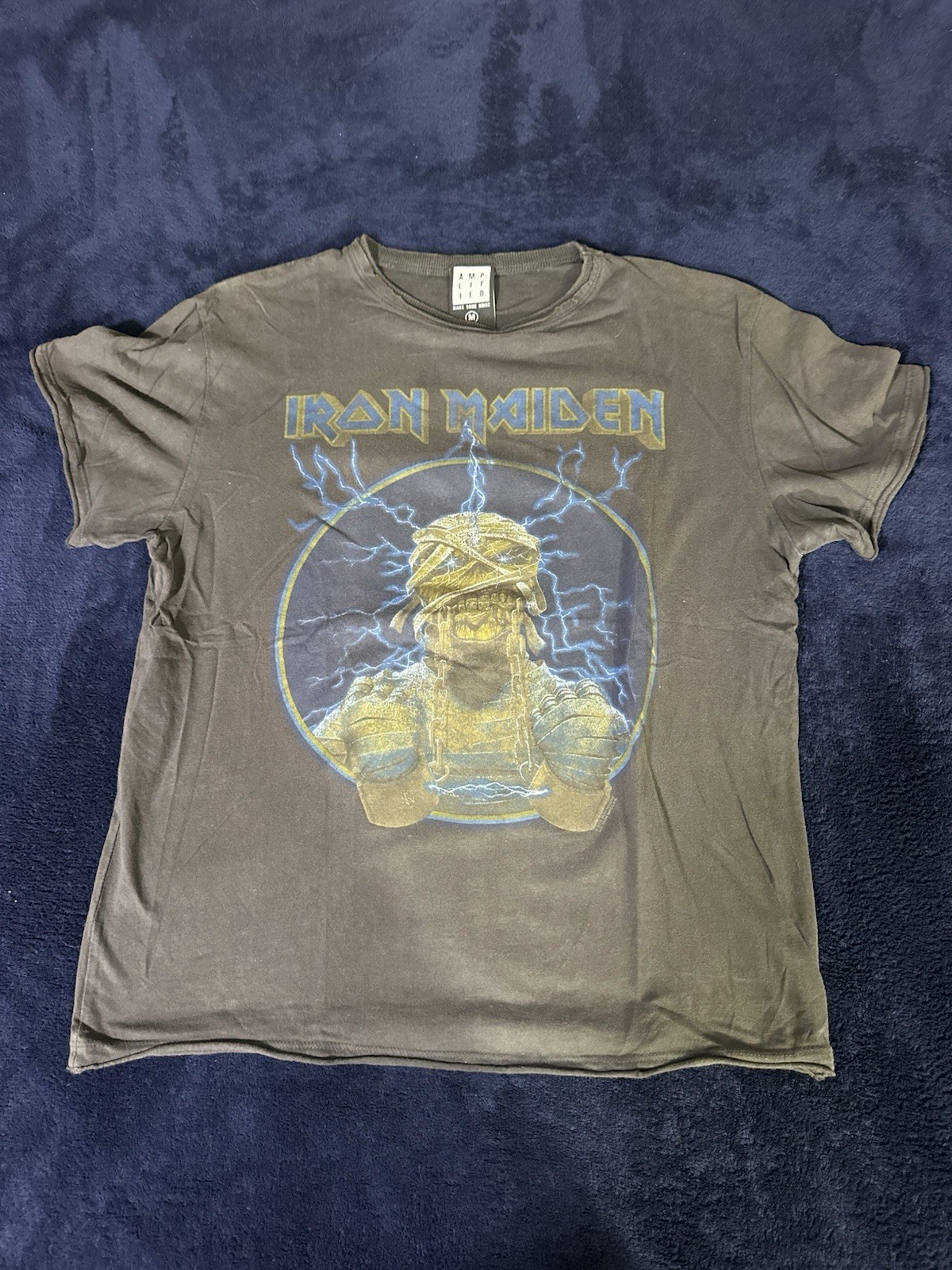 Iron Maiden Powerslave Shirt Medium Official