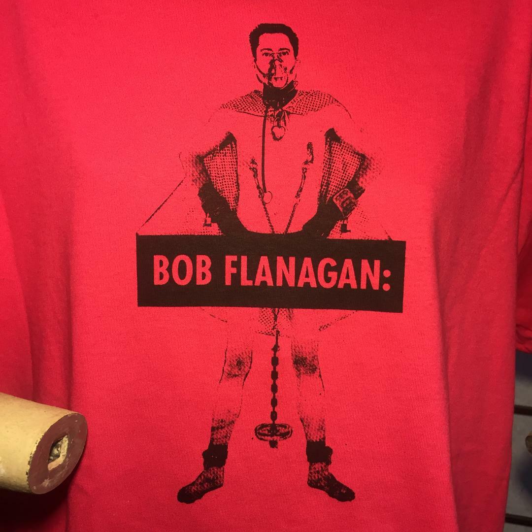 Bob Flanagan ReSearch cover TSHIRT bdsm sadomasochist