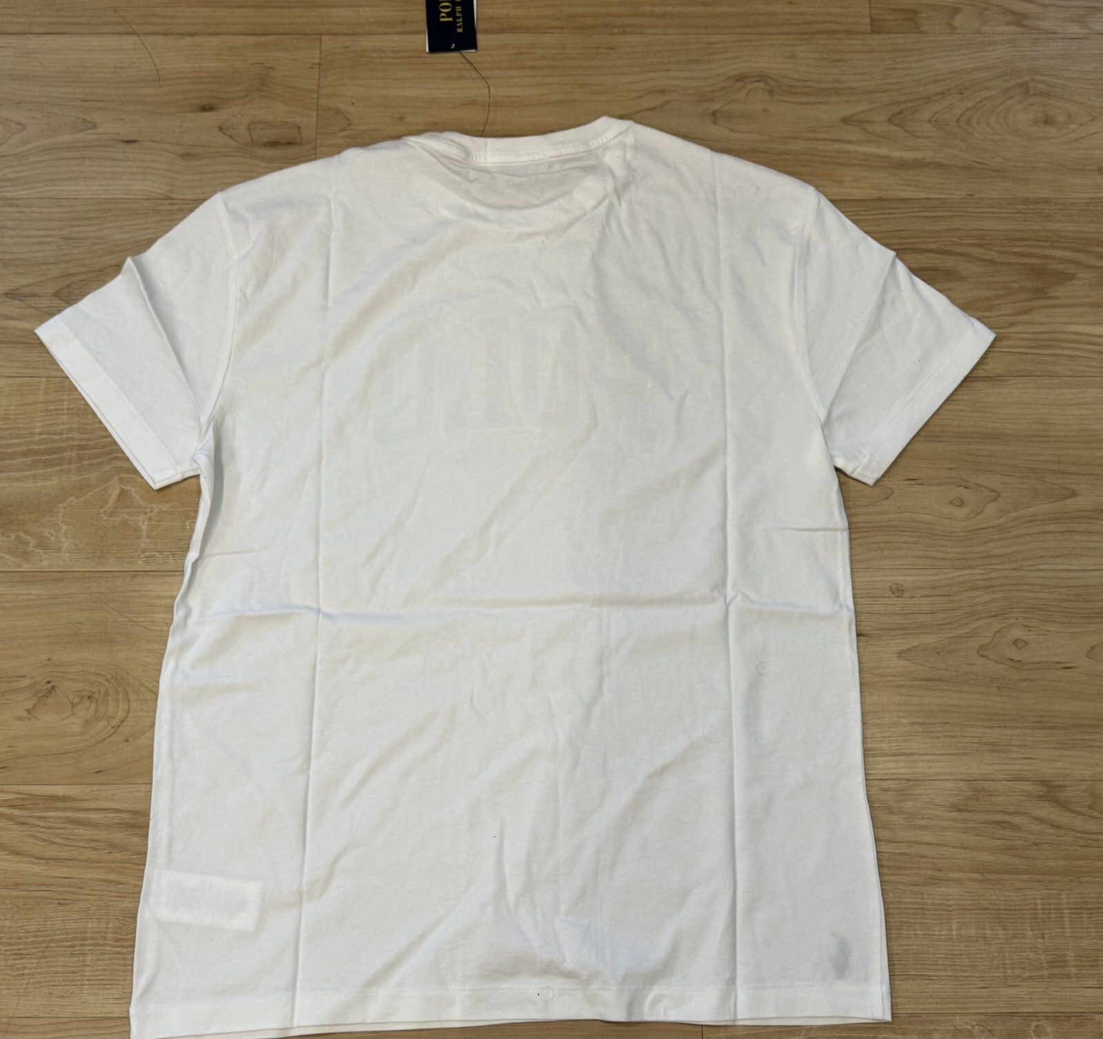 Polo Ralph Lauren Men’s Classic Fit Polo Print Pony T-Shirt Tee White NWT S-XL