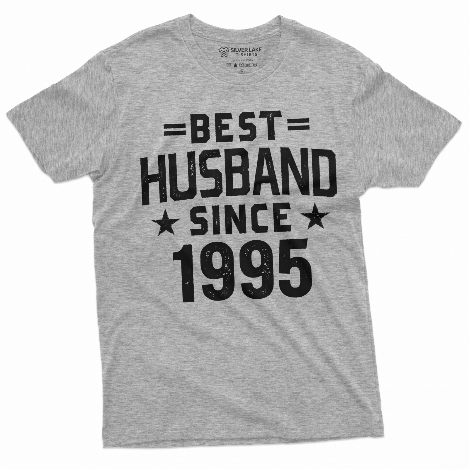 Men’s Best Husband Since Custom T-shirt anniversary customizable personalized T