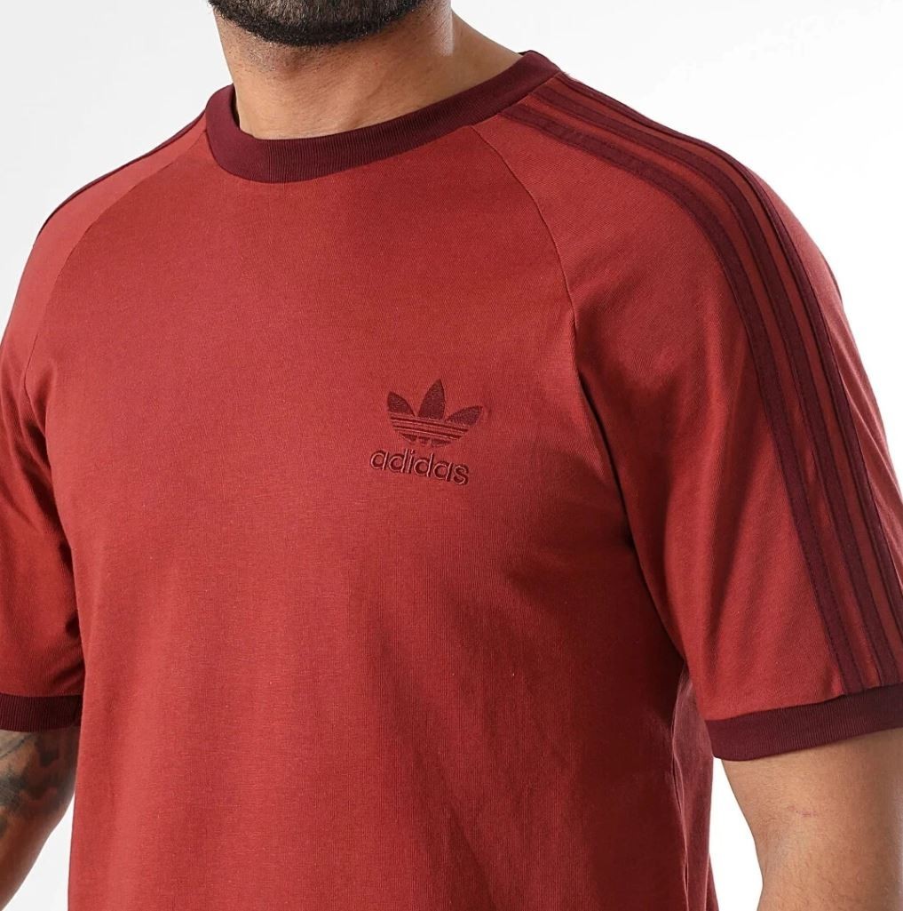 NEW MENS ADIDAS ORIGINALS CALIFORNIA TREFOIL TEE SHIRT~SIZE LARGE #JN7019