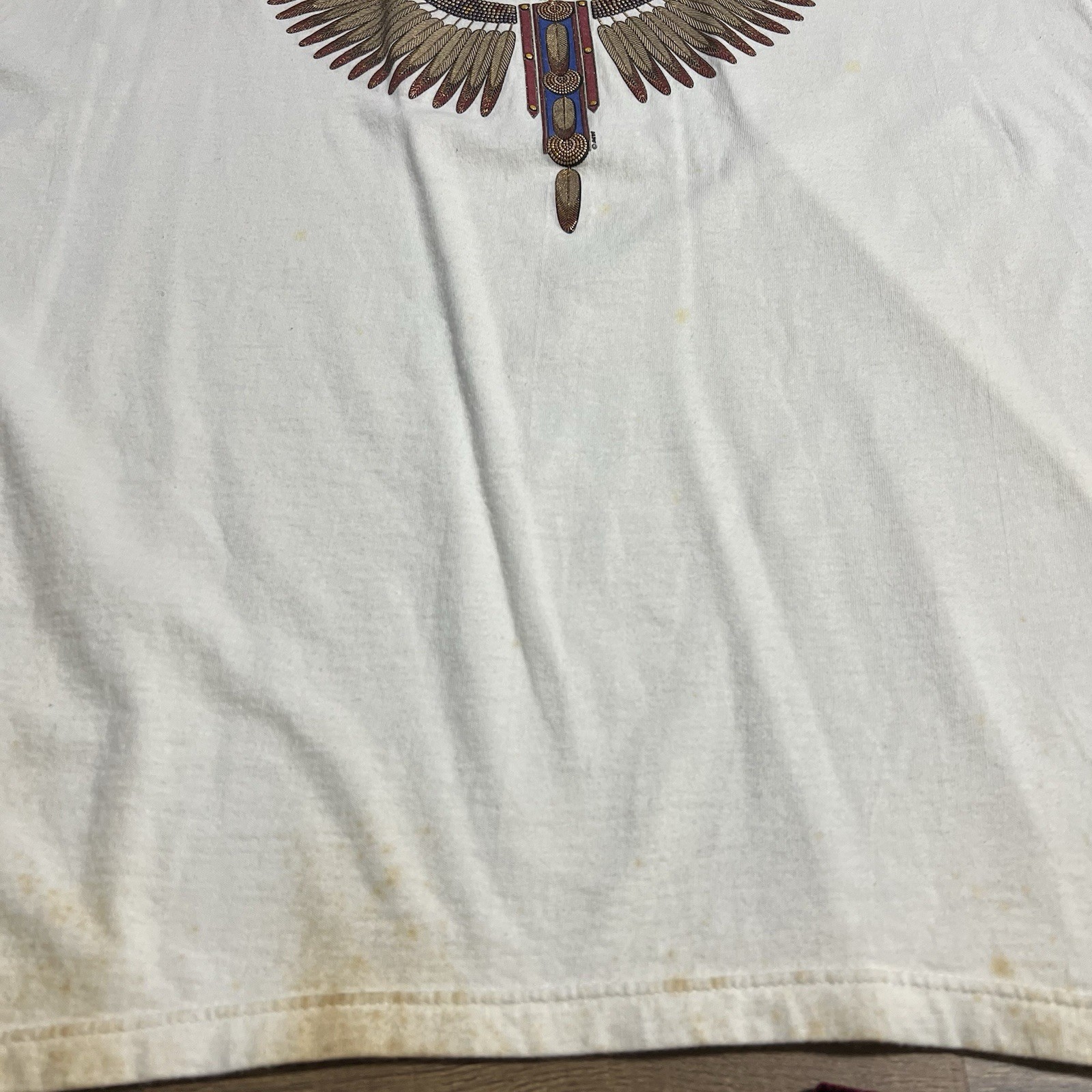 Vintage Tultex NM New Mexico Native American Graphic T Shirt Mens 2XL XXL
