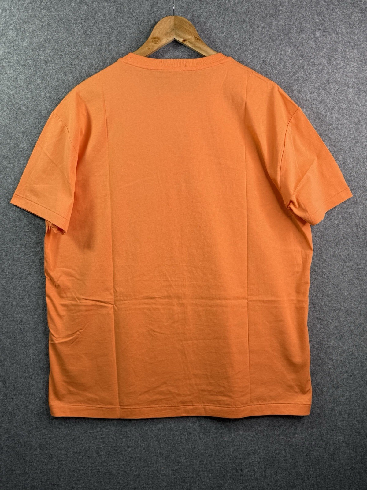 Polo Ralph Lauren Orange Classic Fit Polo Bear Short Sleeve T Shirt Men’s Large