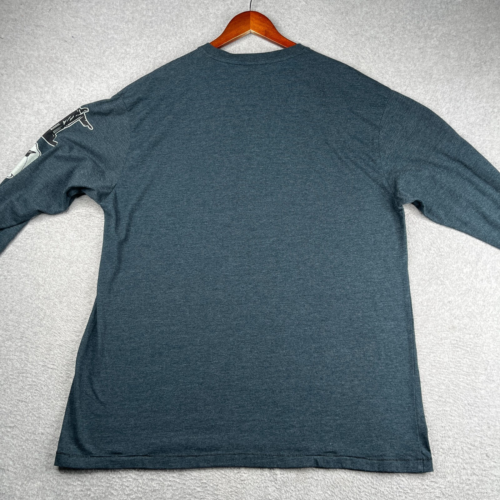 Princess Cruises South America Long Sleeve Graphic Print Shirt Mens XL Blue