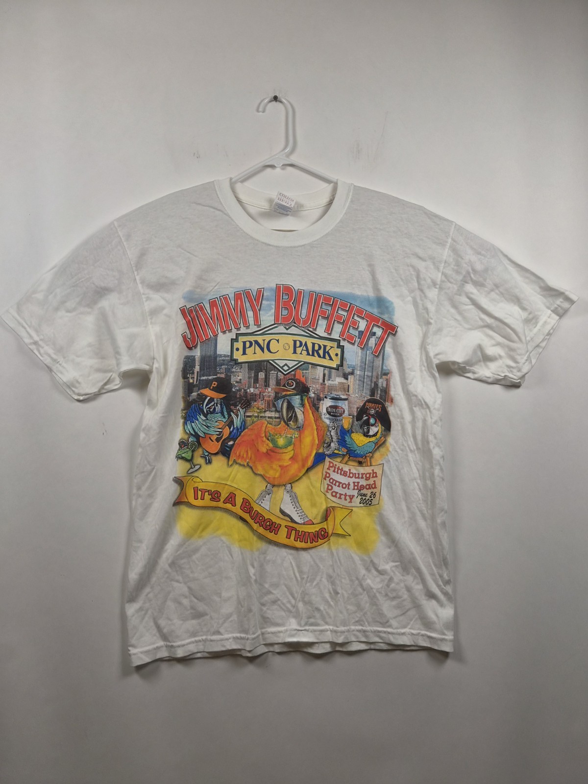 VTG 2005 Jimmy Buffett Concert Shirt PNC Park Pittsburgh Parrot Head Party L