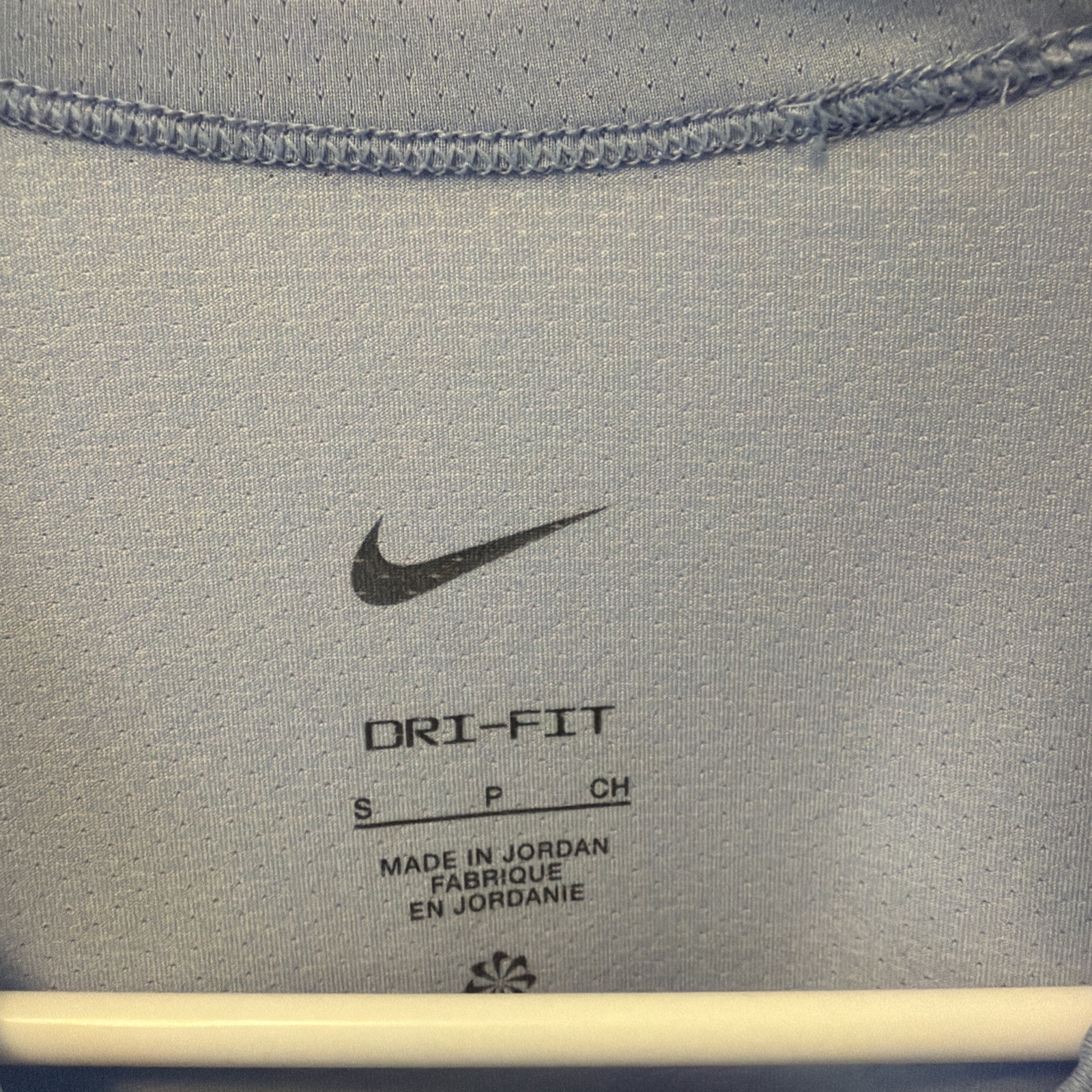 Nike Men’s Dri-Fit Fitness Tee Shirt Small Light Blue