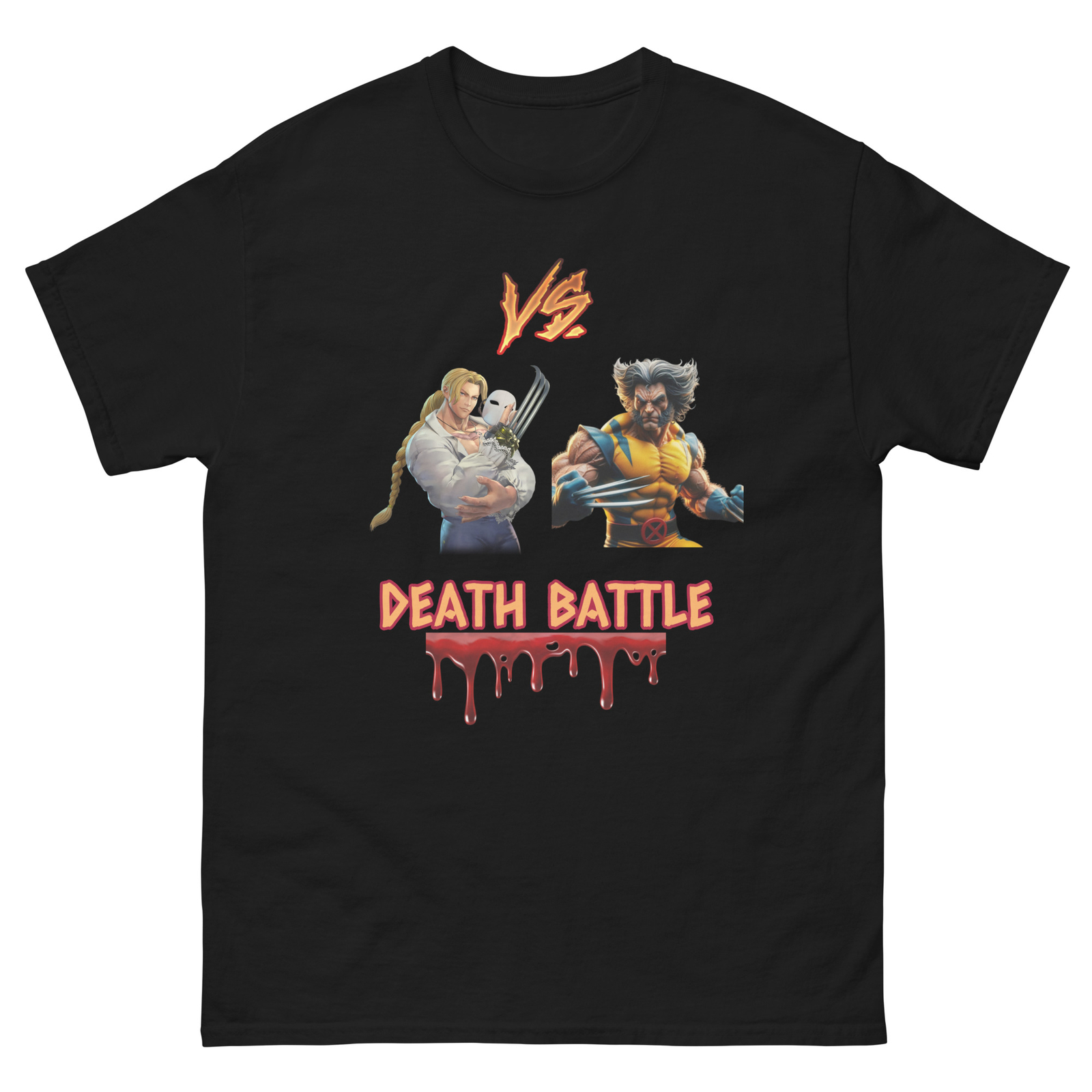 DEATH BATTLE: Vega vs. Wolverine | Marvel vs. Capcom Unisex Classic Tee