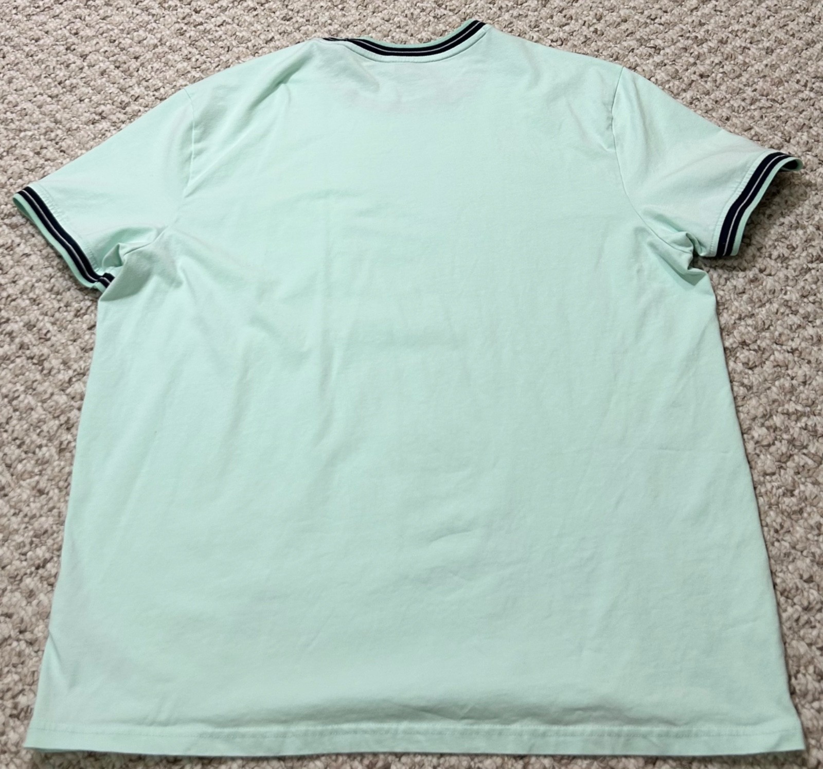 Ben Sherman Men’s Slim-Fit Crew Neck Cotton Stretch Pocket T-Shirt Mint Green XL