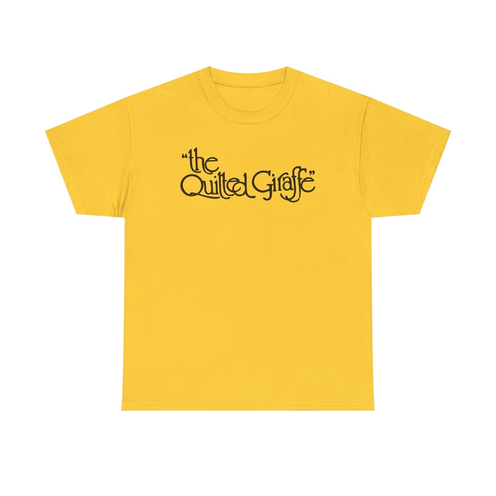 The Quilted Giraffe T-Shirt – Fine Dining Industry Defunct Logo Tee
