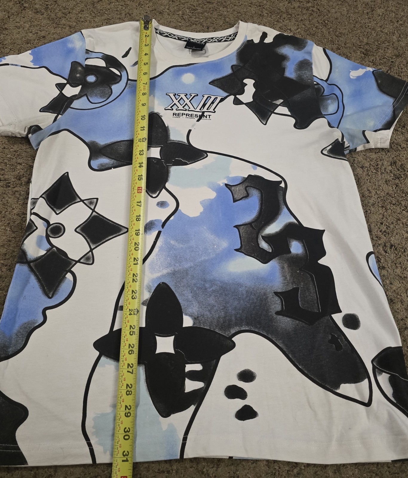 Limited Edition TWO THR33 Paint Splatter T-Shirts Men’s Size L (2 3) Two Three