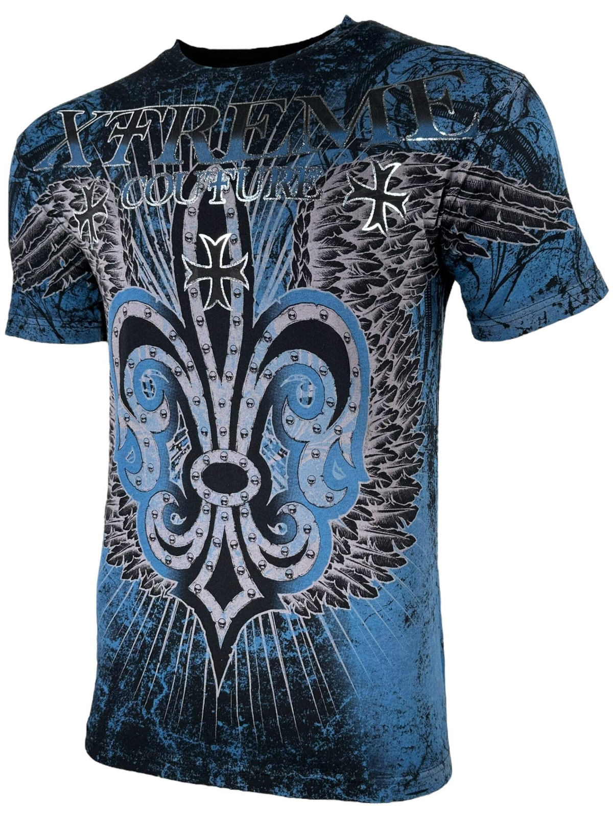 Xtreme Couture By Affliction Men’s T-shirt Saga Biker Wings S-5XL