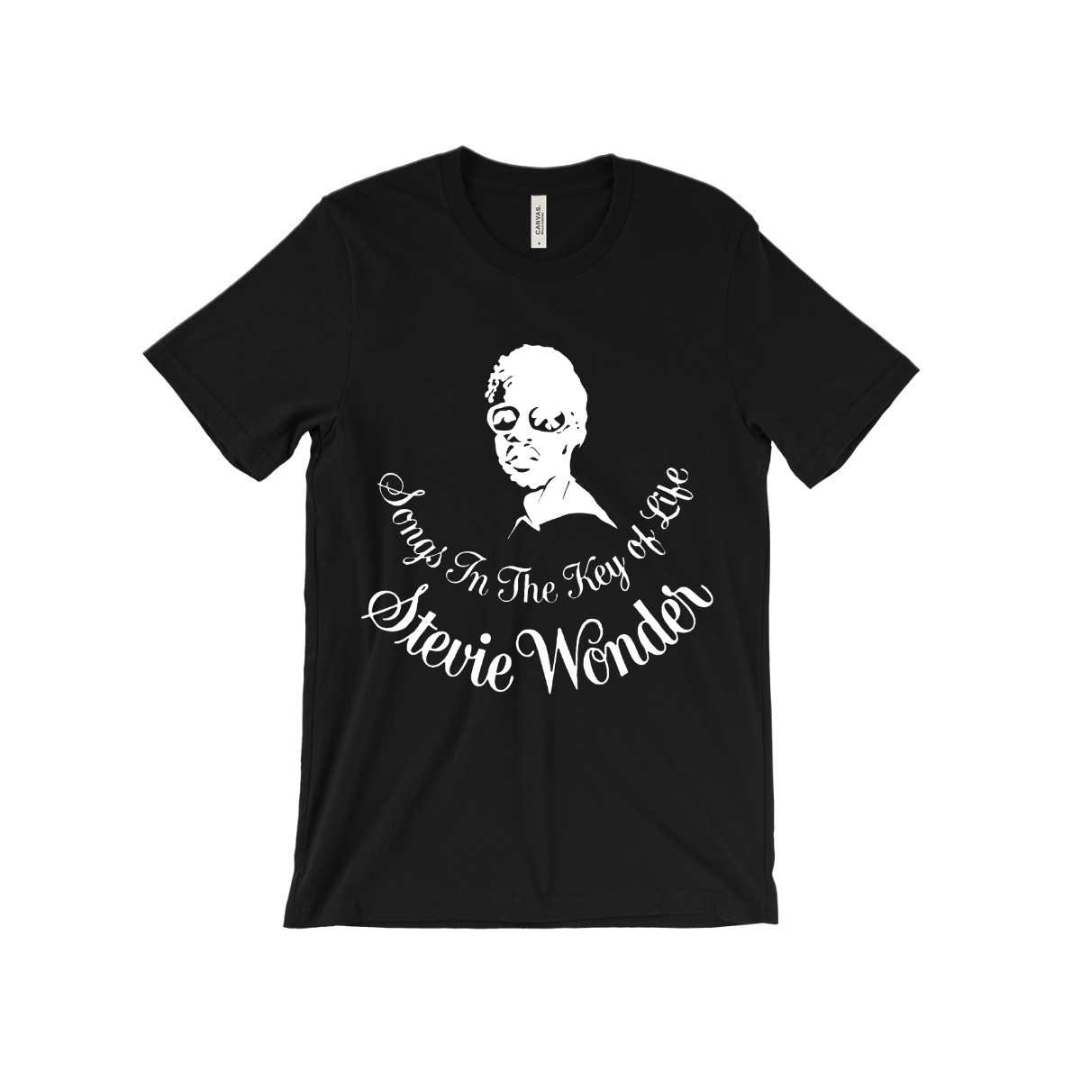 Stevie Wonder T Shirt – Album art, Songs In The Key Of Life – My Cherie Amour