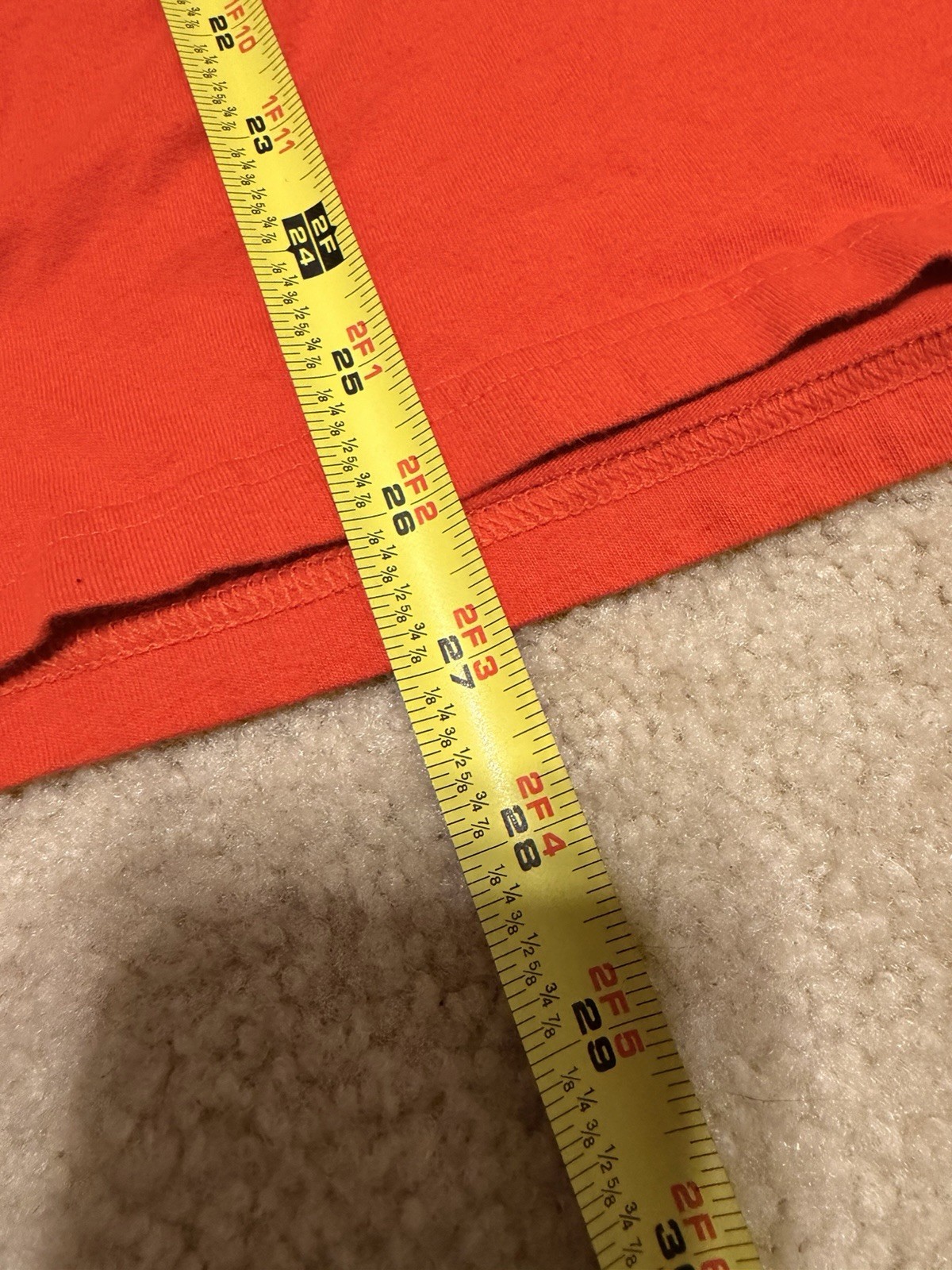 Adidas Amplifier Tee Long Sleeve Shirt Mens 2XL Orange Crew Neck Cotton Gym