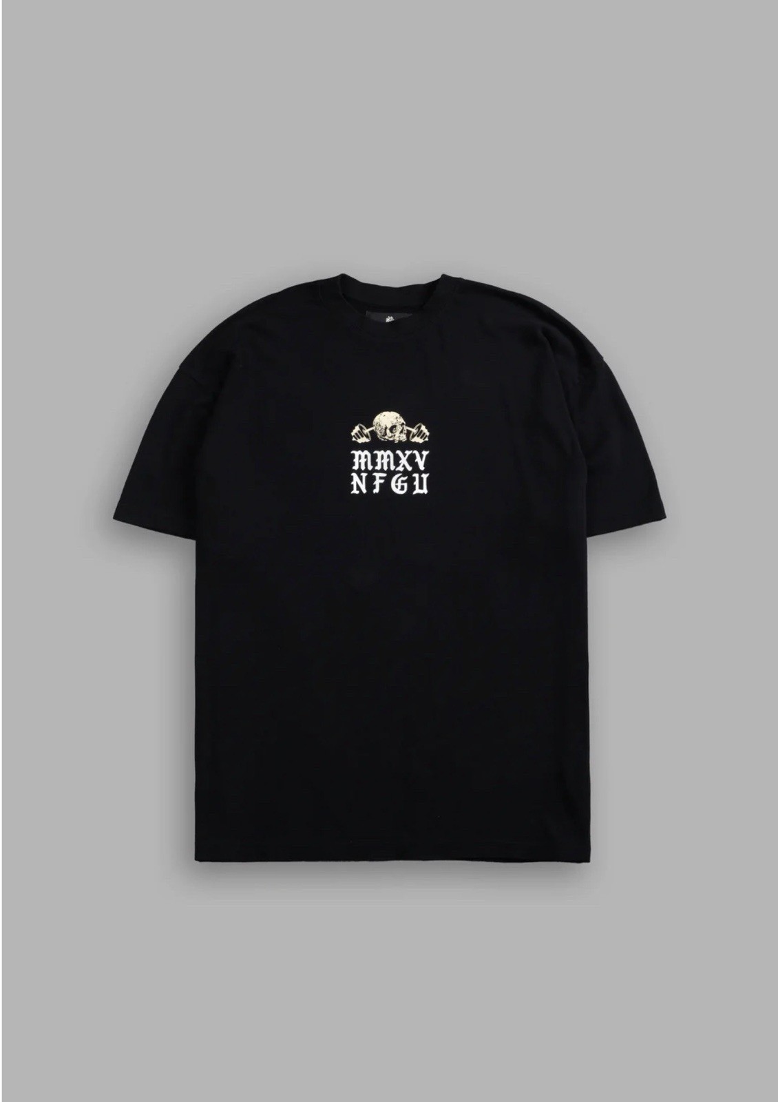 Darc Sport Men’s L Black Skull Graphic Print Crew Neck Short Sleeve T-Shirt