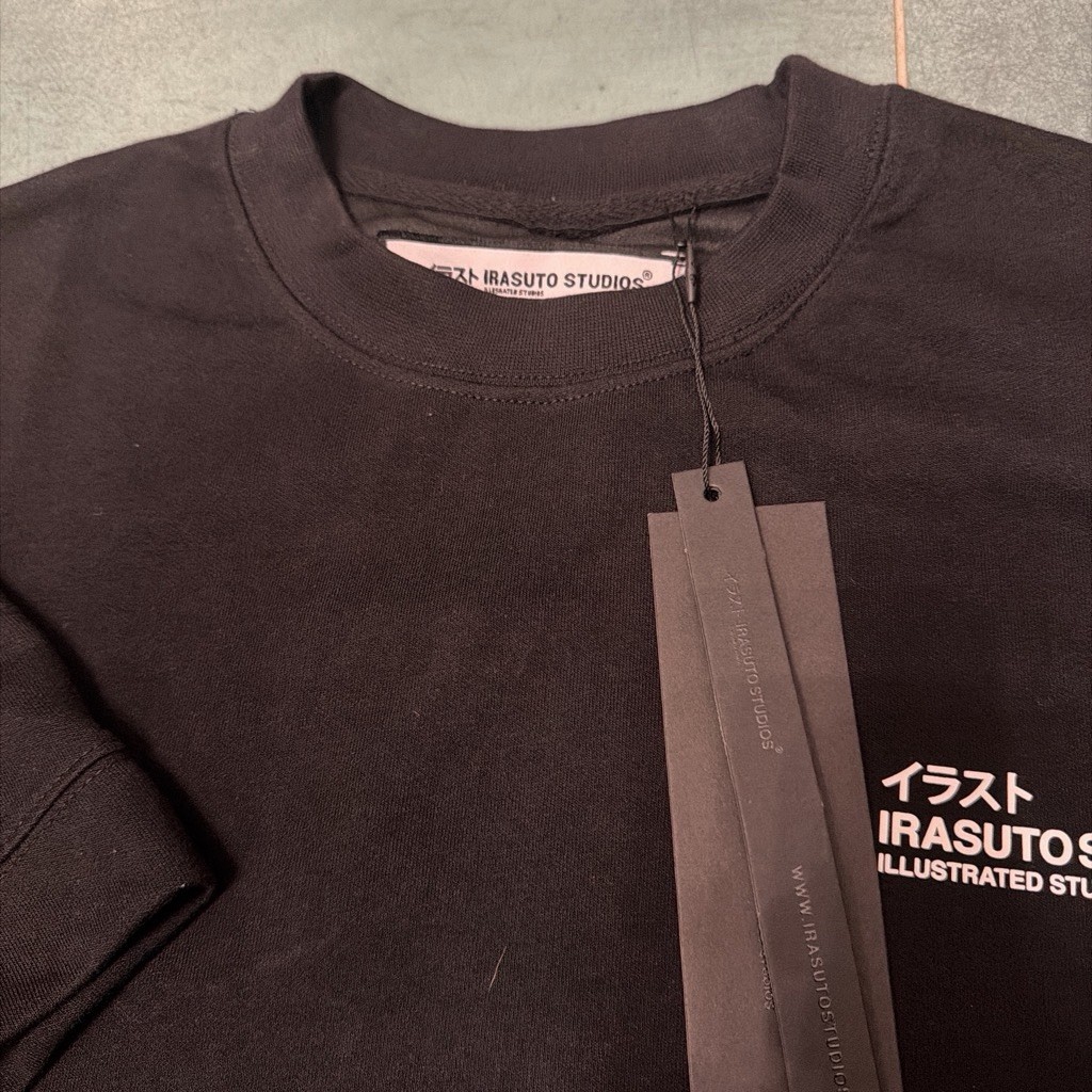 Irasuto Studios – Sold Out Black Designer Shirt Size XL