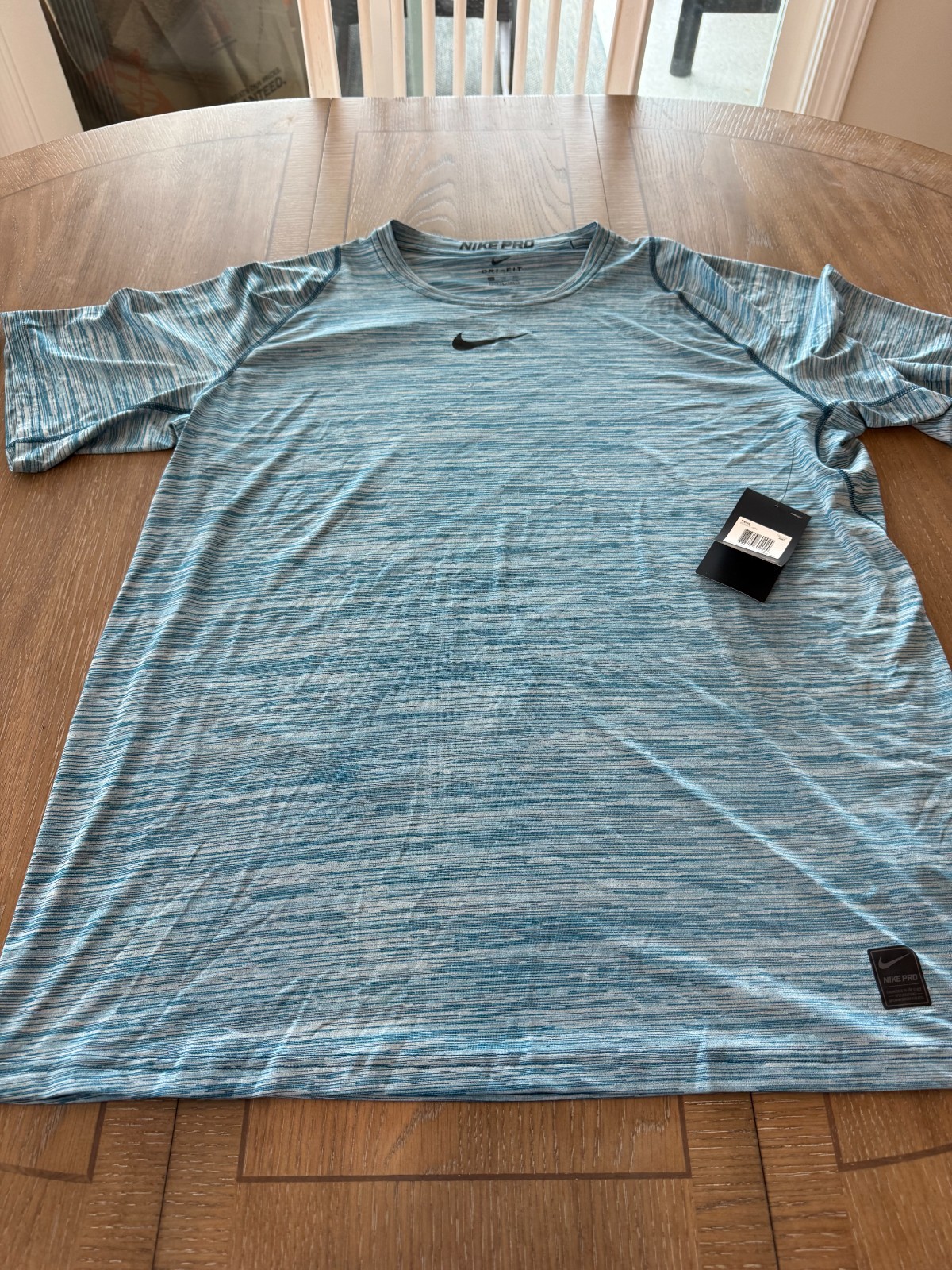 NWT Nike Pro Dri Fit Shirt Adult XXL Light Blue