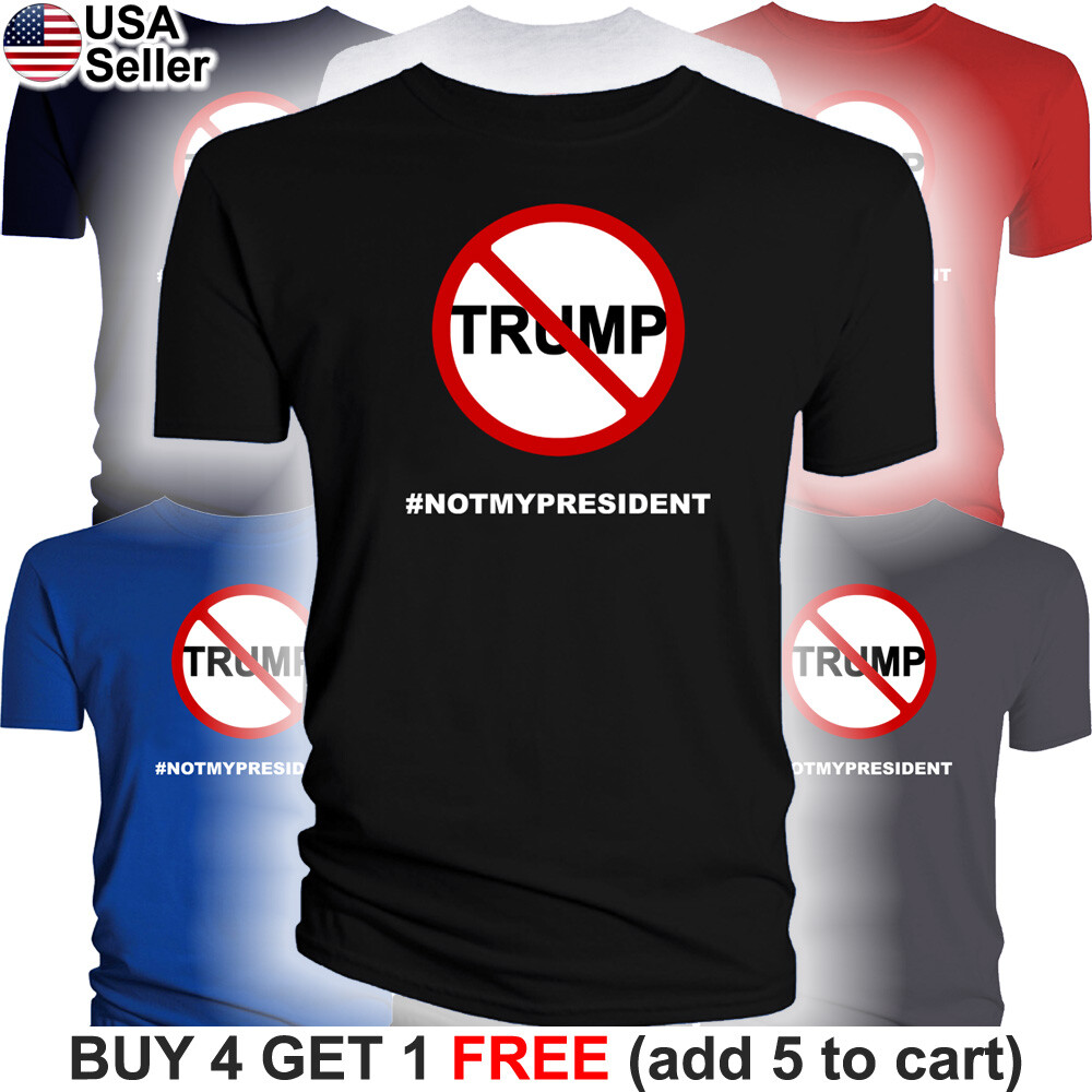 Anti Donald Trump Impeach T-Shirt Not My President USA Policital Democrat US