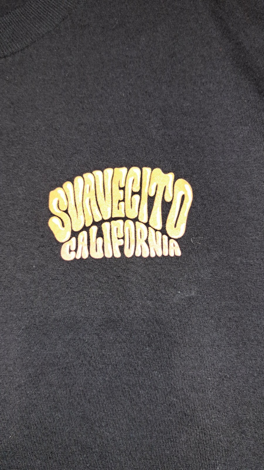 Suavecito Pomade T-Shirt Men’s Black/Orange Graphic Design M Pre-owned
